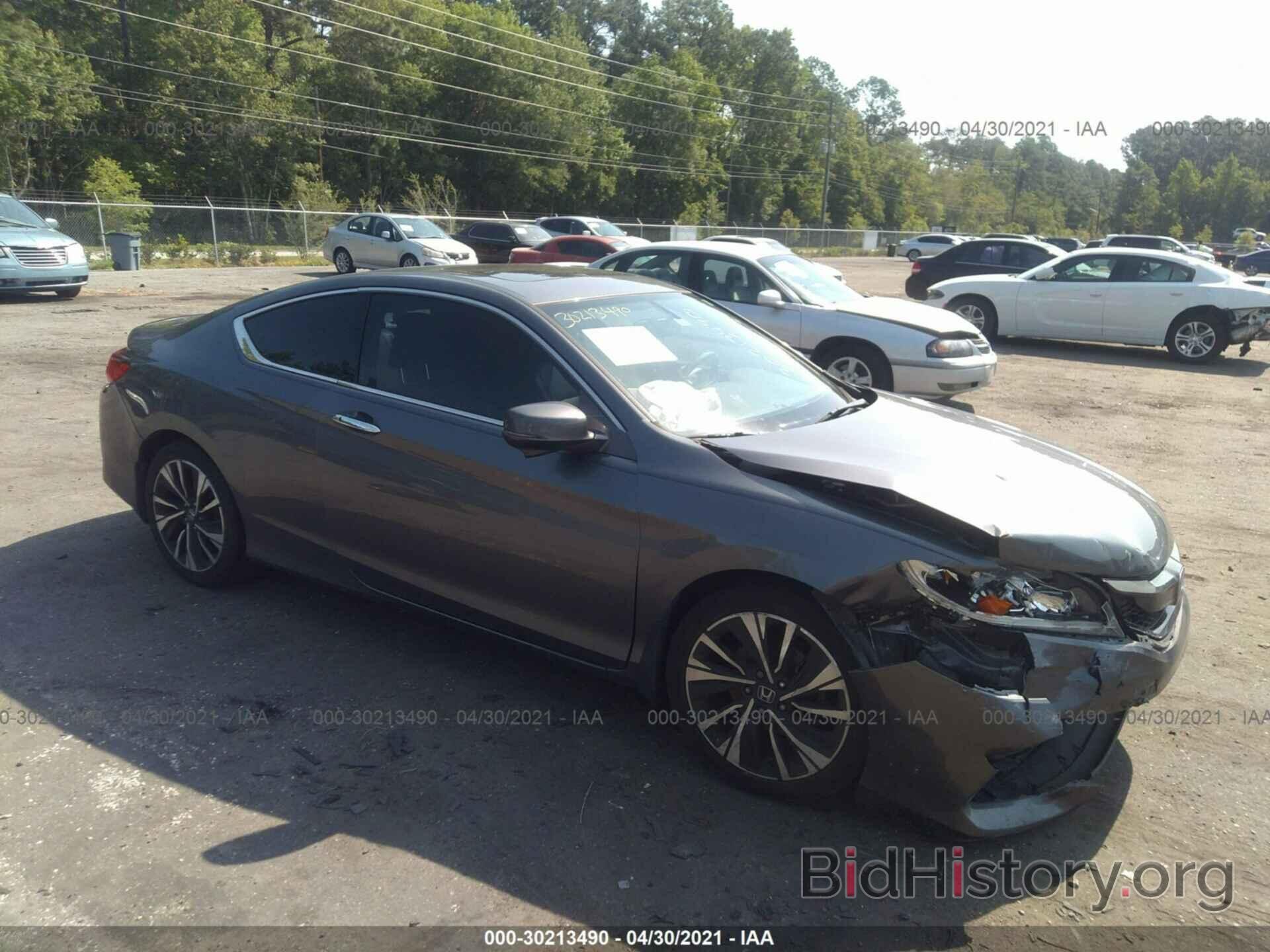 Photo 1HGCT1B80GA012930 - HONDA ACCORD COUPE 2016