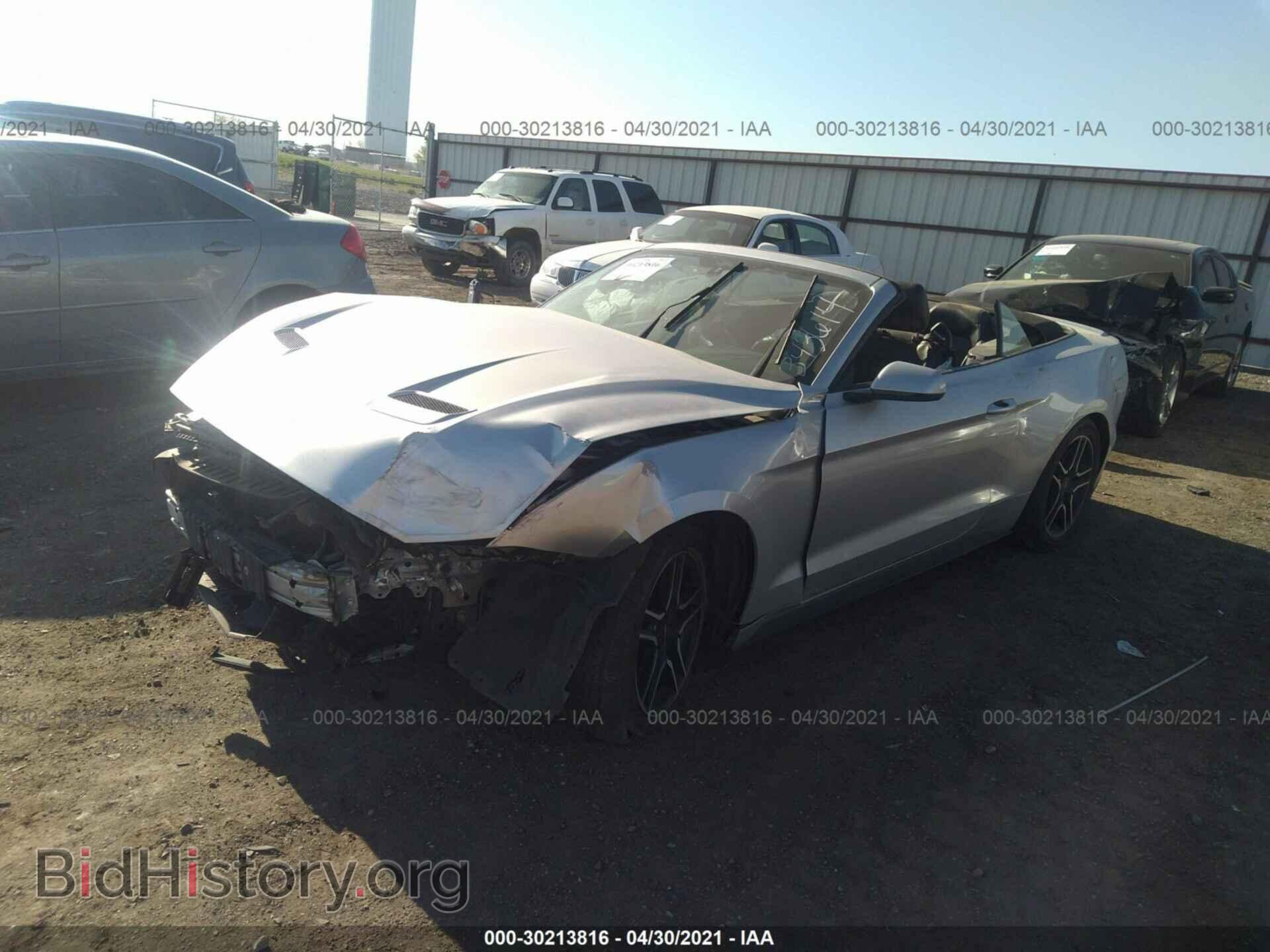 2018 FORD MUSTANG - VIN: 1FATP8UH6J5111377 - Фото 2