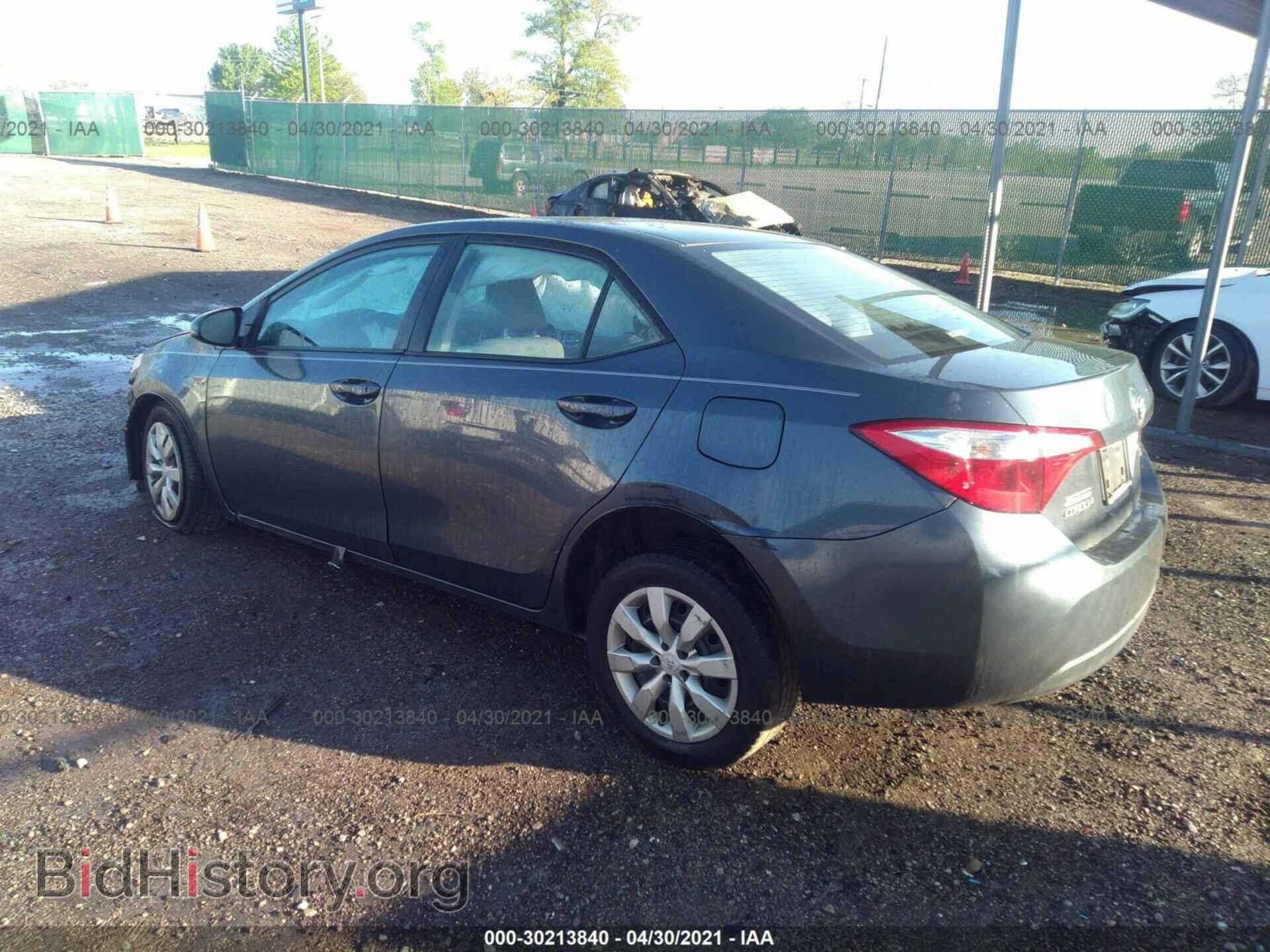 2014 Toyota COROLLA (VIN 2T1BURHEXEC005382) — photo 3 of 10
