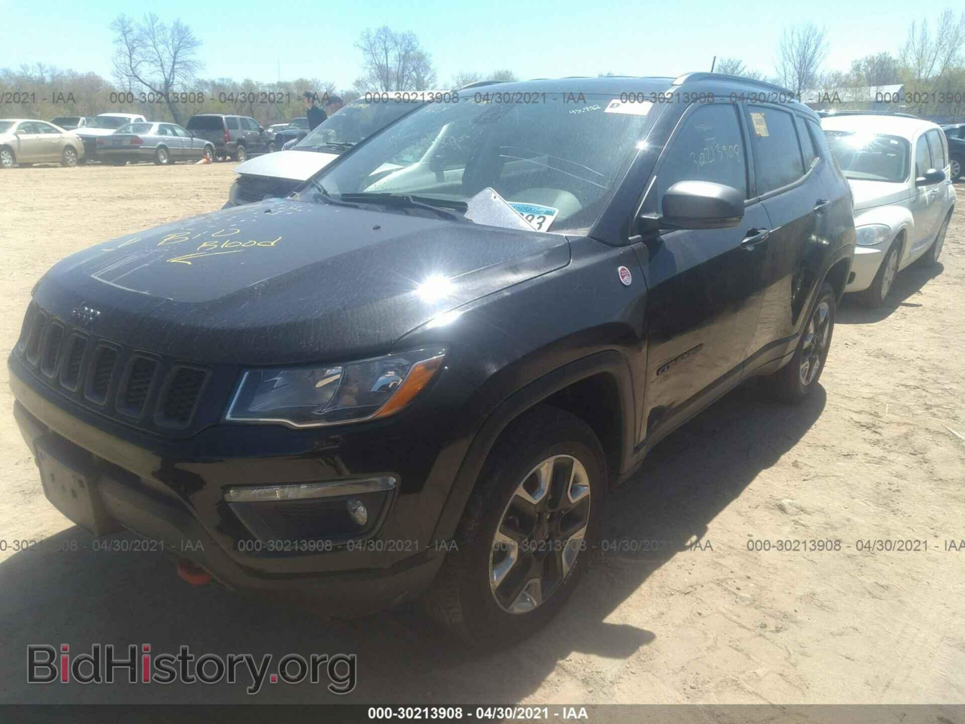 2018 JEEP COMPASS - VIN: 3C4NJDDB9JT403906 - Фото 2