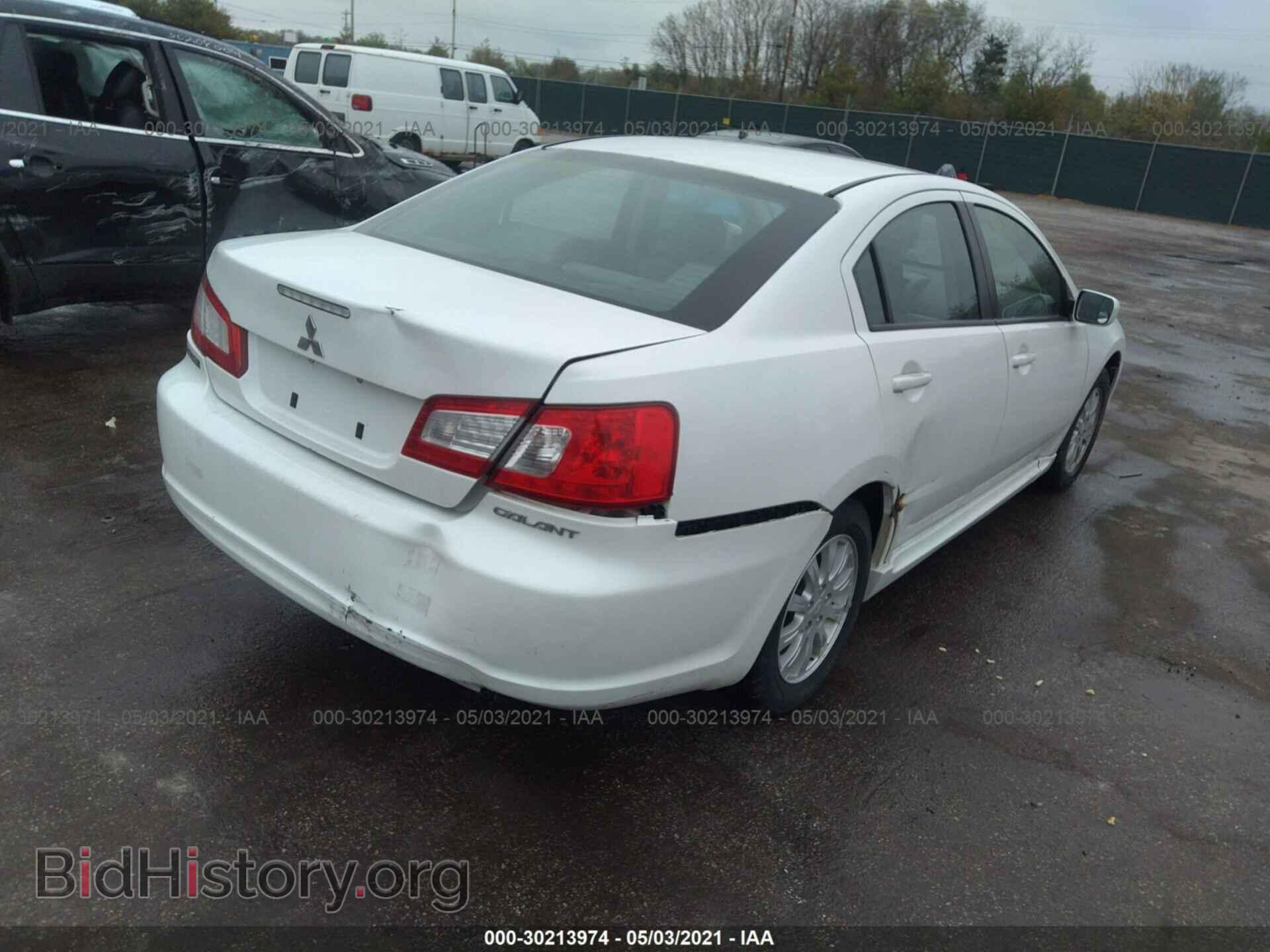 2010 MITSUBISHI GALANT - VIN: 4A32B2FF4AE014219 - Фото 4
