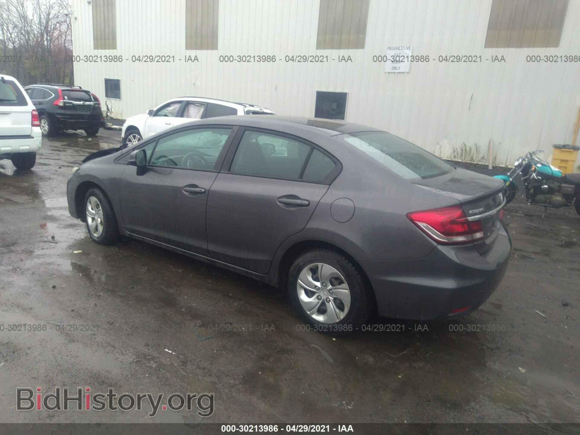 2013 HONDA CIVIC SDN - VIN: 2HGFB2F58DH599848 - Фото 3