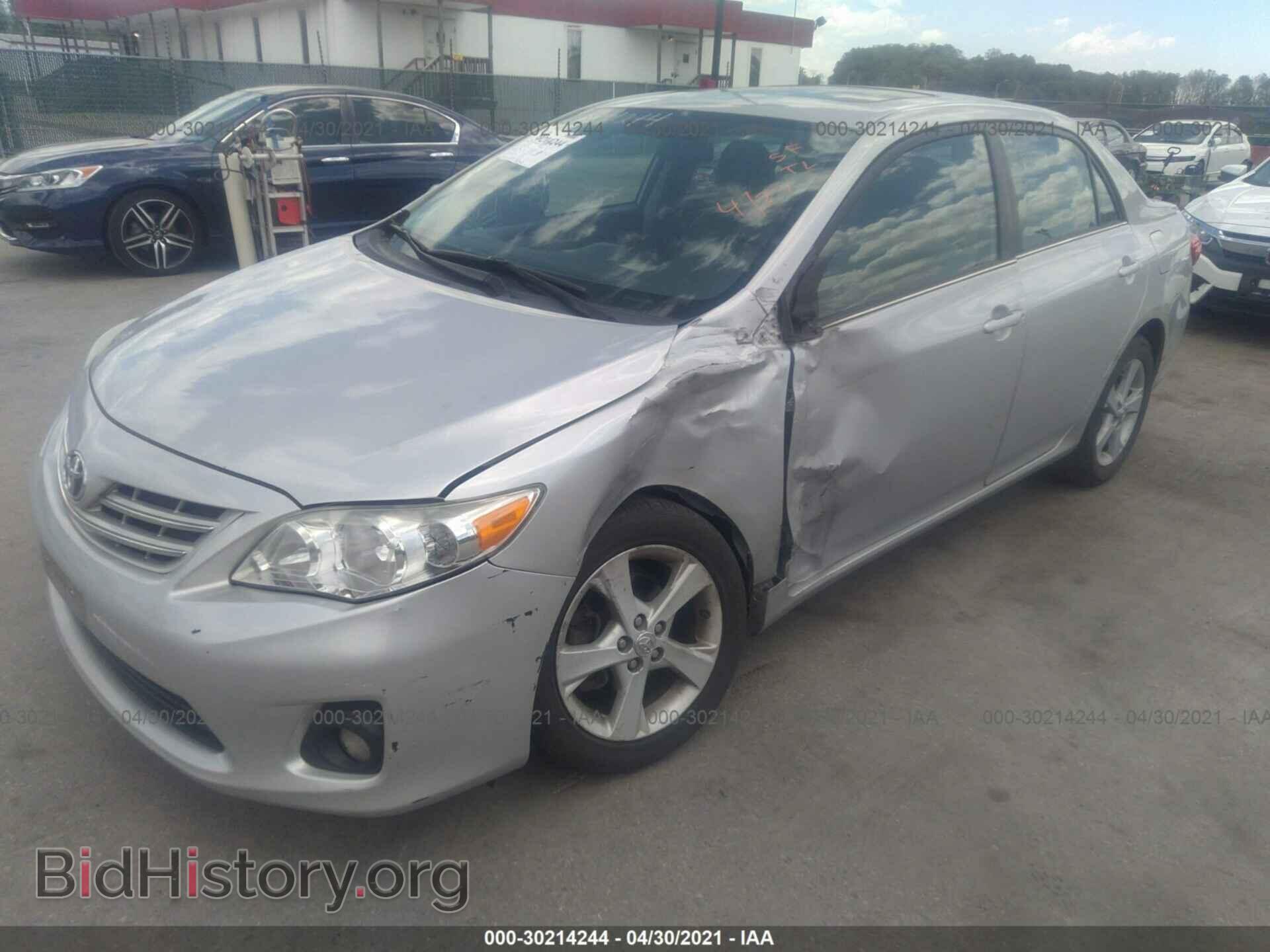 2013 TOYOTA COROLLA - VIN: 2T1BU4EE7DC043027 - Фото 2