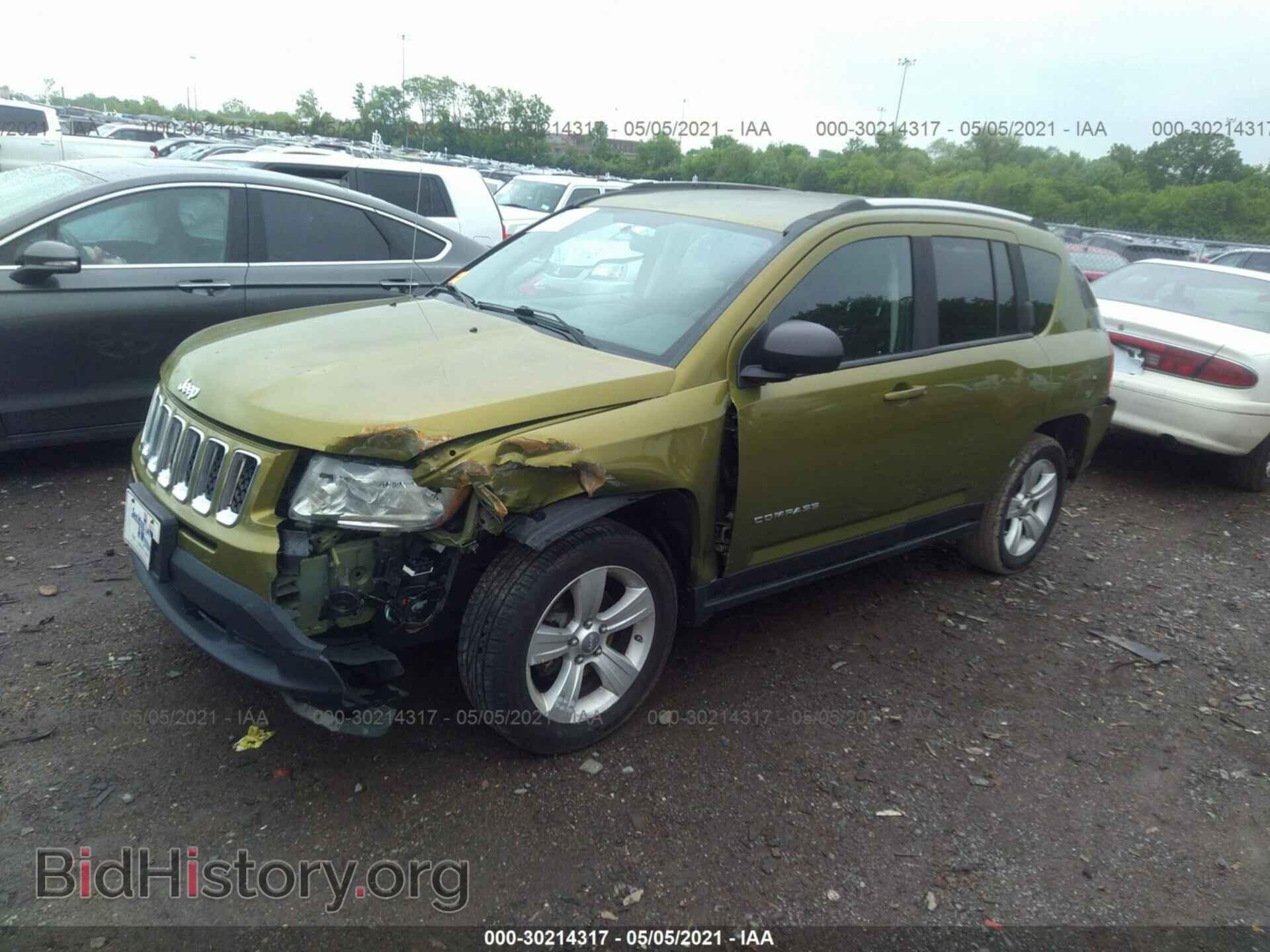 2012 JEEP COMPASS - VIN: 1C4NJCBA5CD626411 - Фото 2