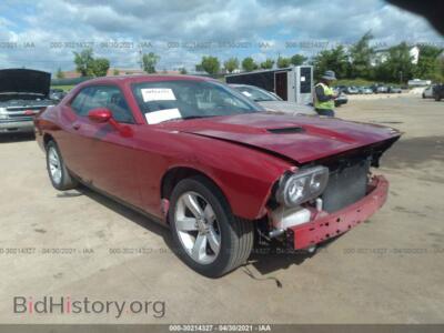 2013 Dodge CHALLENGER SXT, red — VIN 2C3CDYAG8DH540391, IAAI