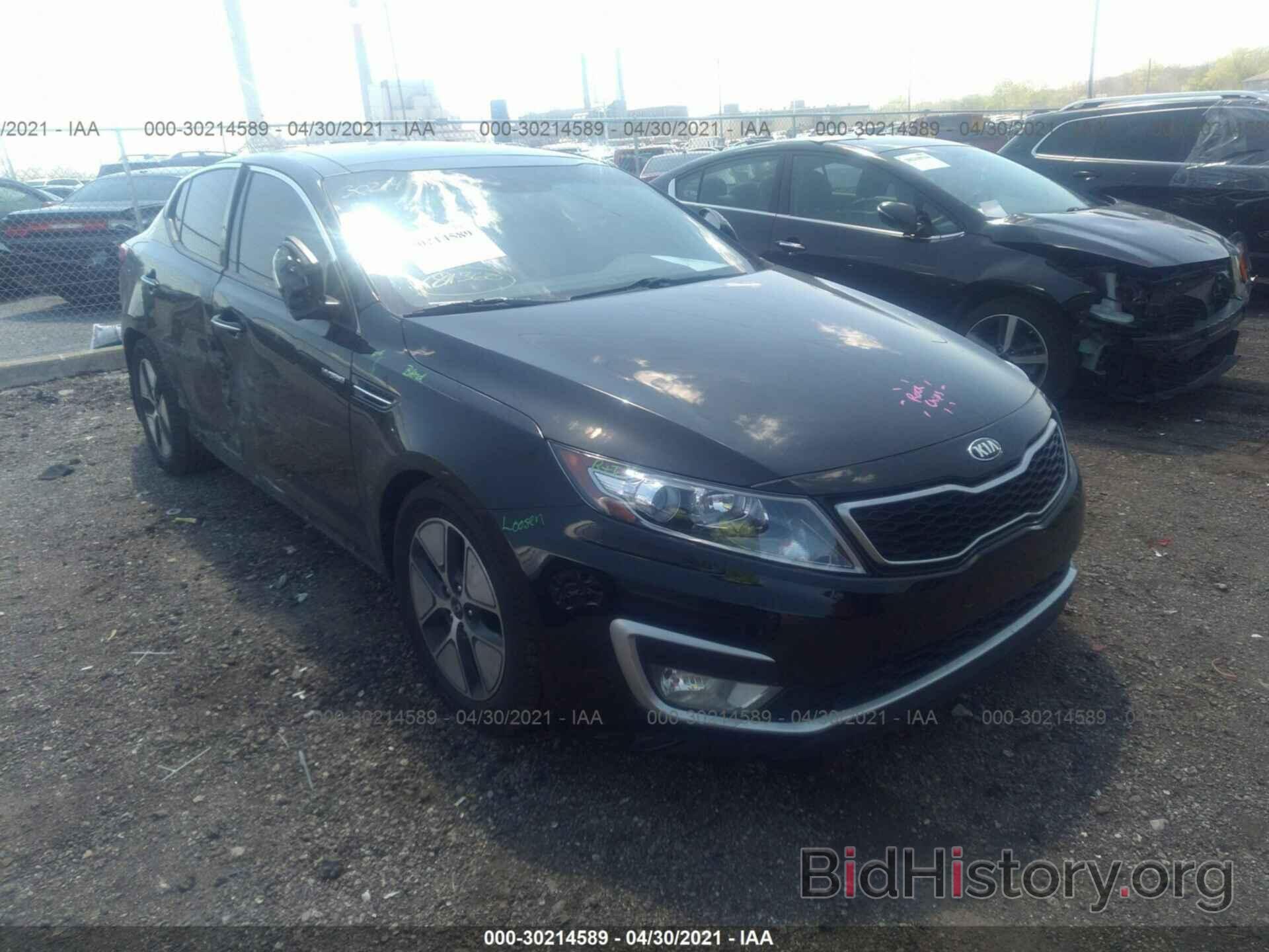 Photo KNAGM4AD5D5053309 - KIA OPTIMA HYBRID 2013