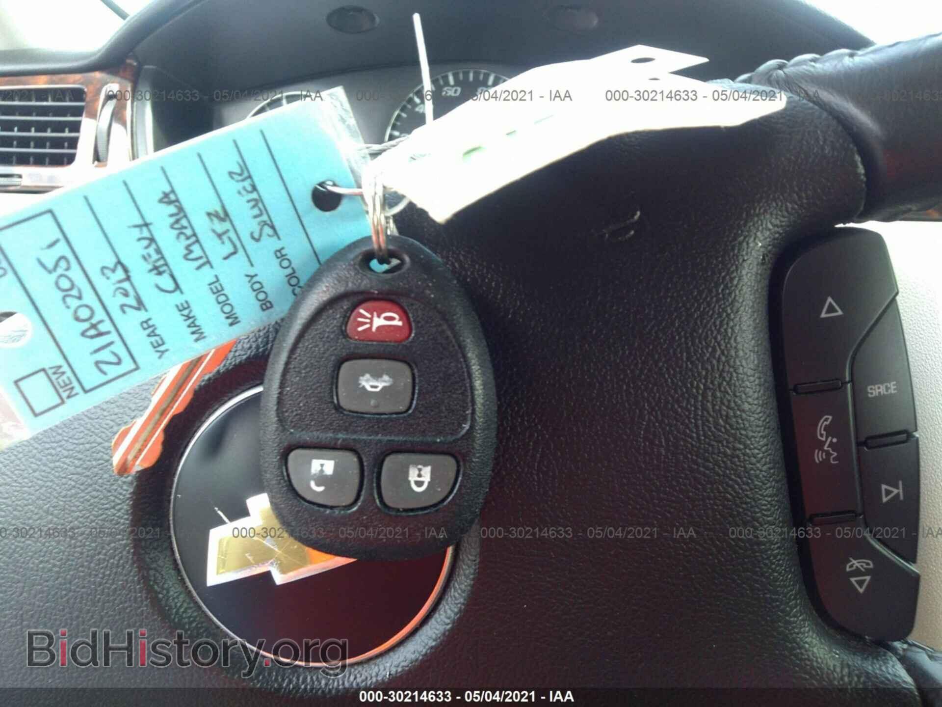 2013 CHEVROLET IMPALA - VIN: 2G1WC5E30D1236068 - Фото 11