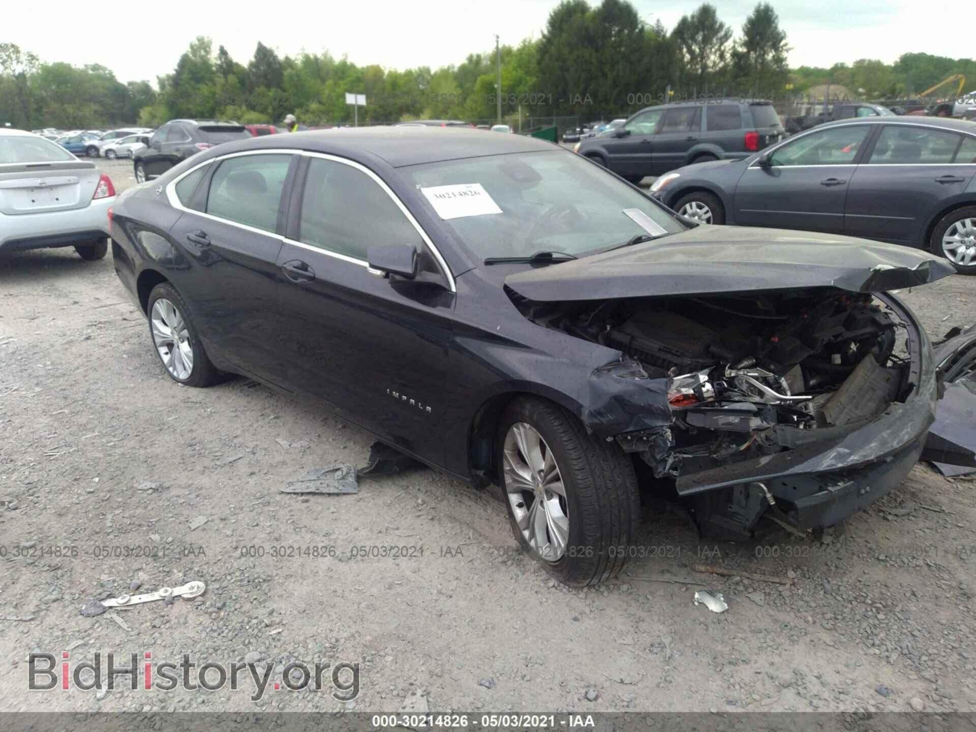 Фотография 2G1115SL0E9169785 - CHEVROLET IMPALA 2014