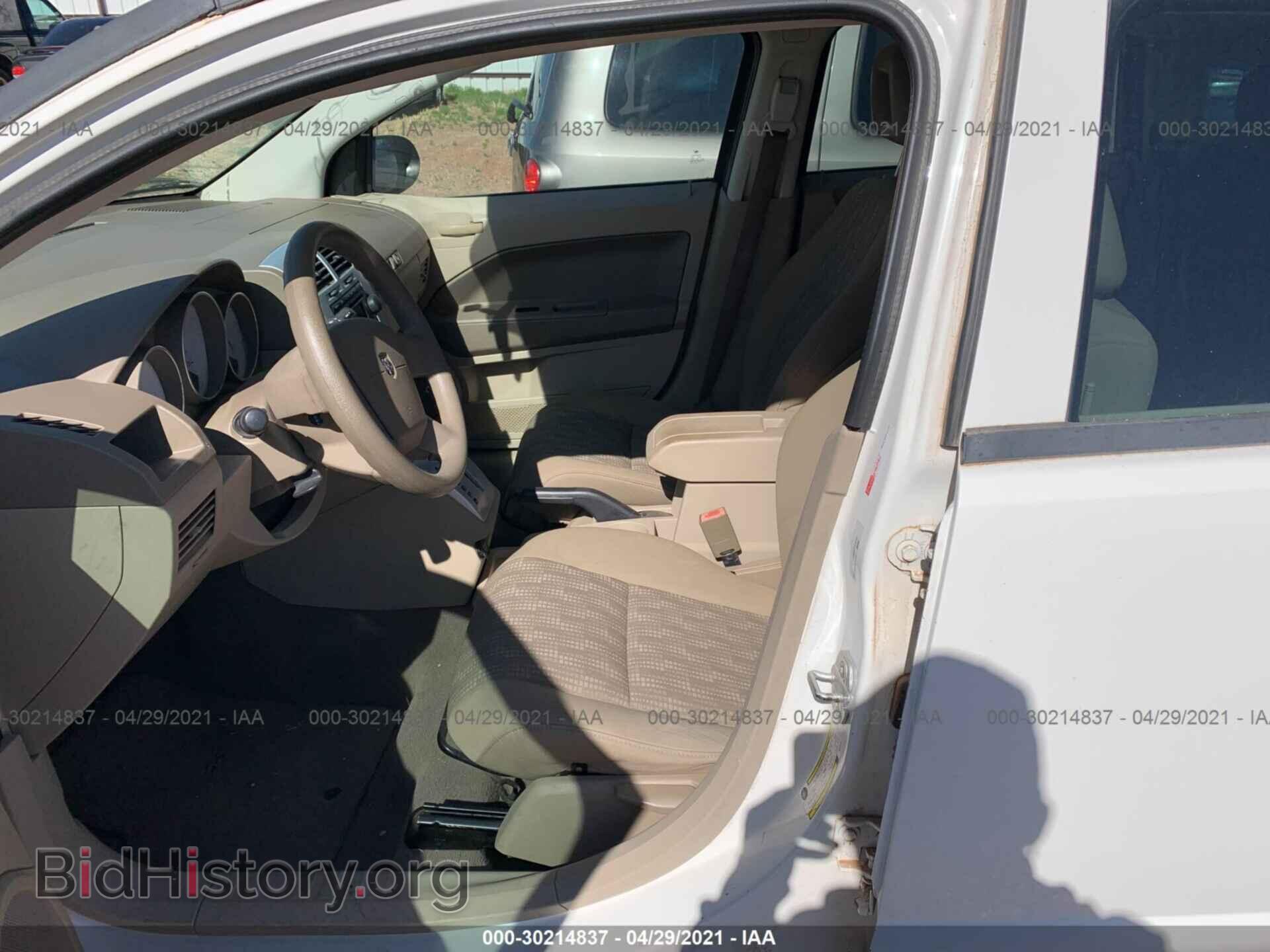 2007 DODGE CALIBER - VIN: 1B3HB48B67D540483 - Фото 5