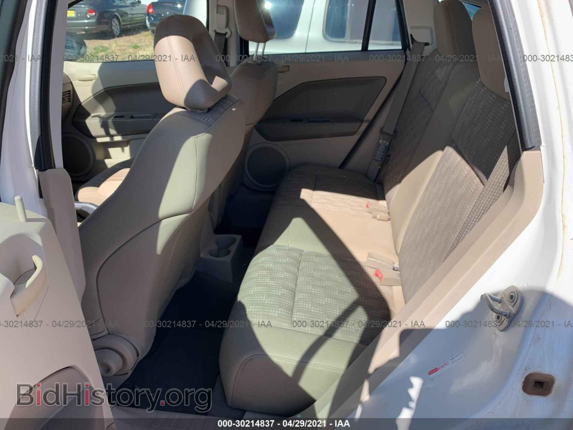 2007 DODGE CALIBER - VIN: 1B3HB48B67D540483 - Фото 8