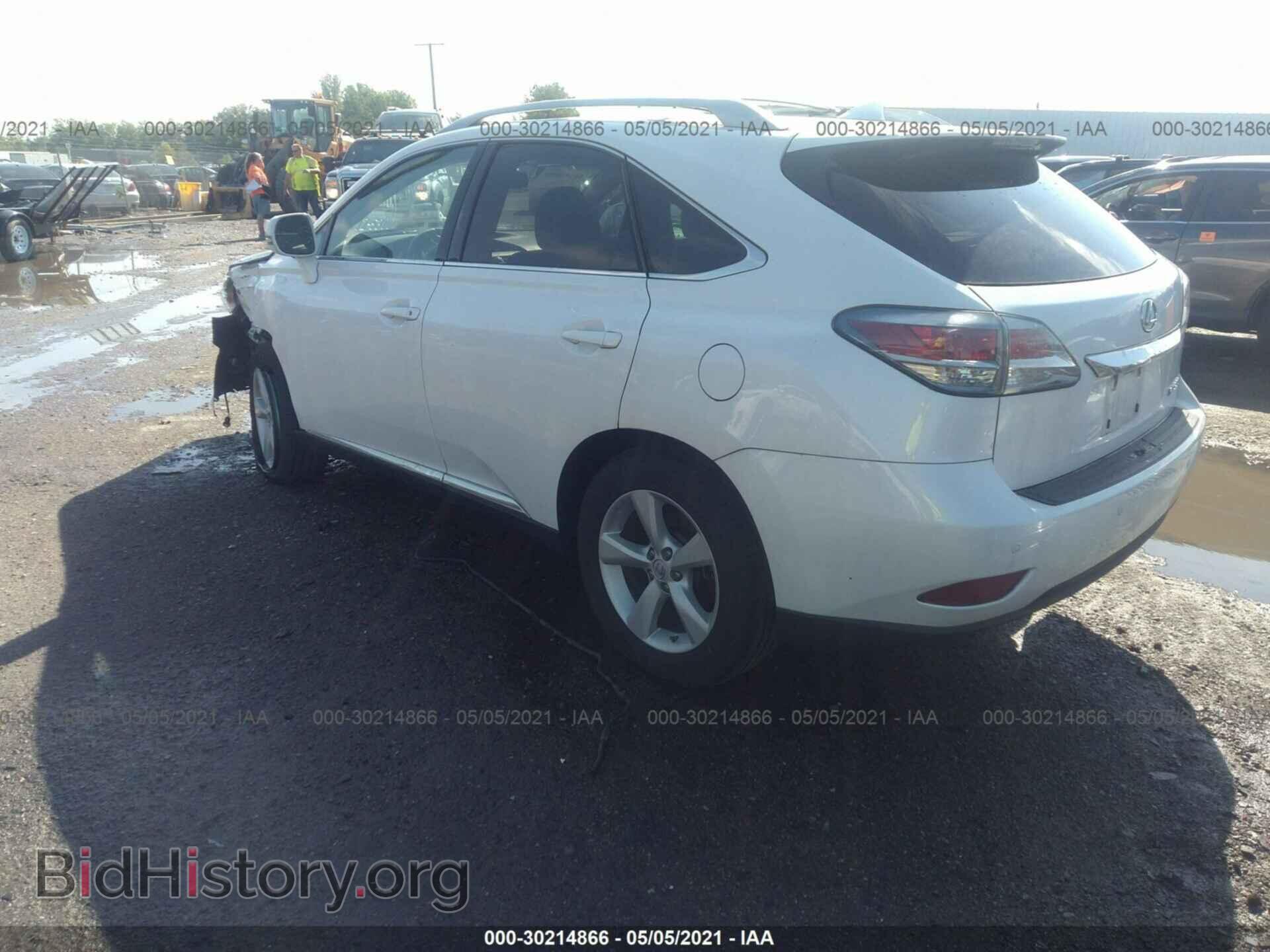2015 LEXUS RX 350 - VIN: 2T2BK1BA4FC287254 - Фото 3