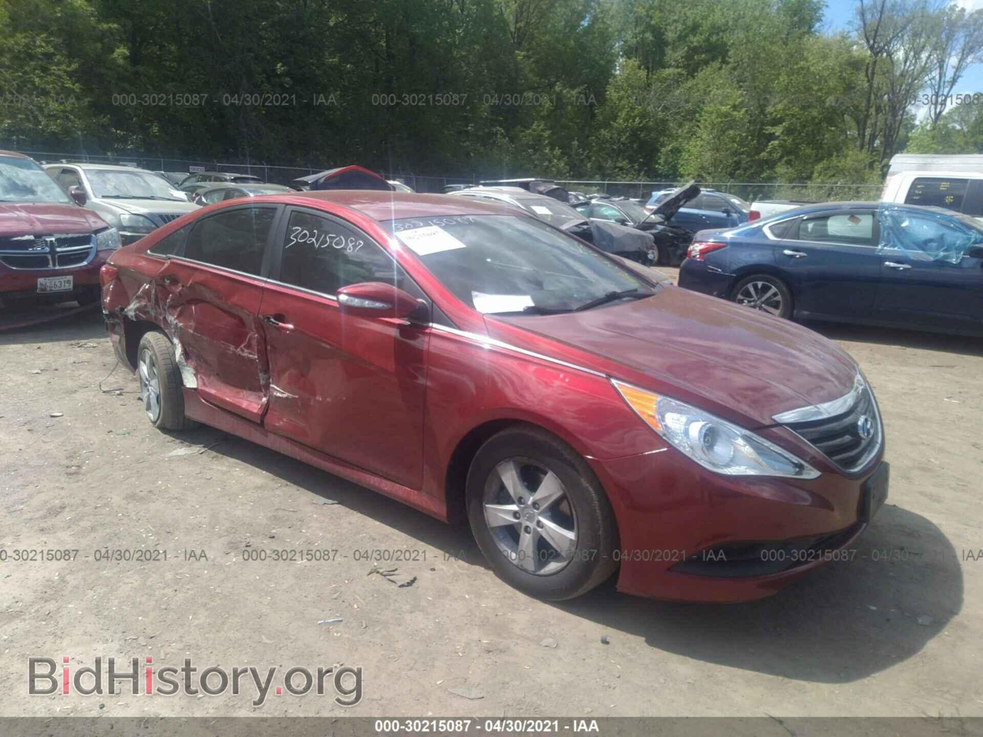 Фотография 5NPEB4AC6EH881829 - HYUNDAI SONATA 2014