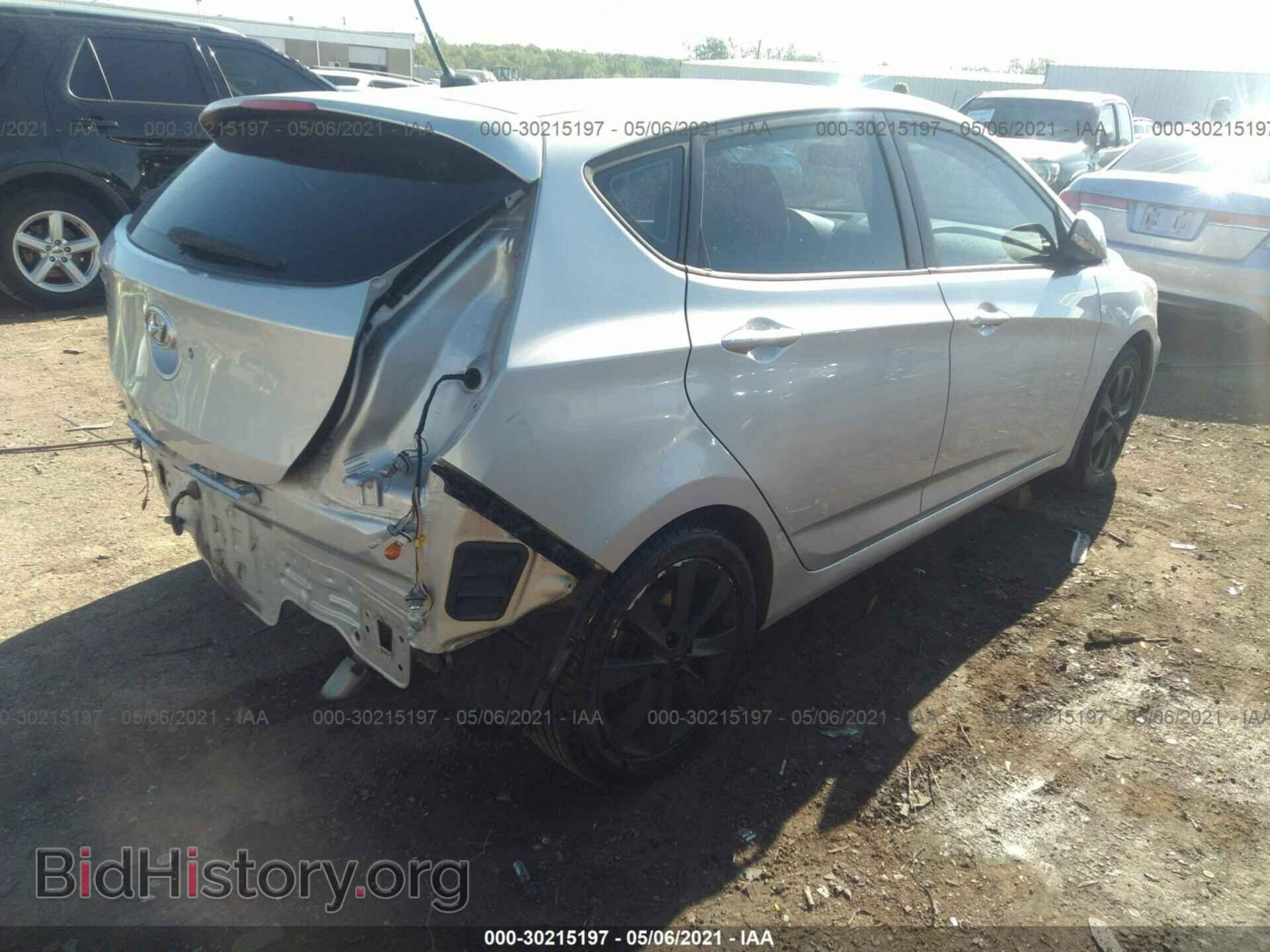2013 HYUNDAI ACCENT - VIN: KMHCU5AE9DU066212 - Фото 4