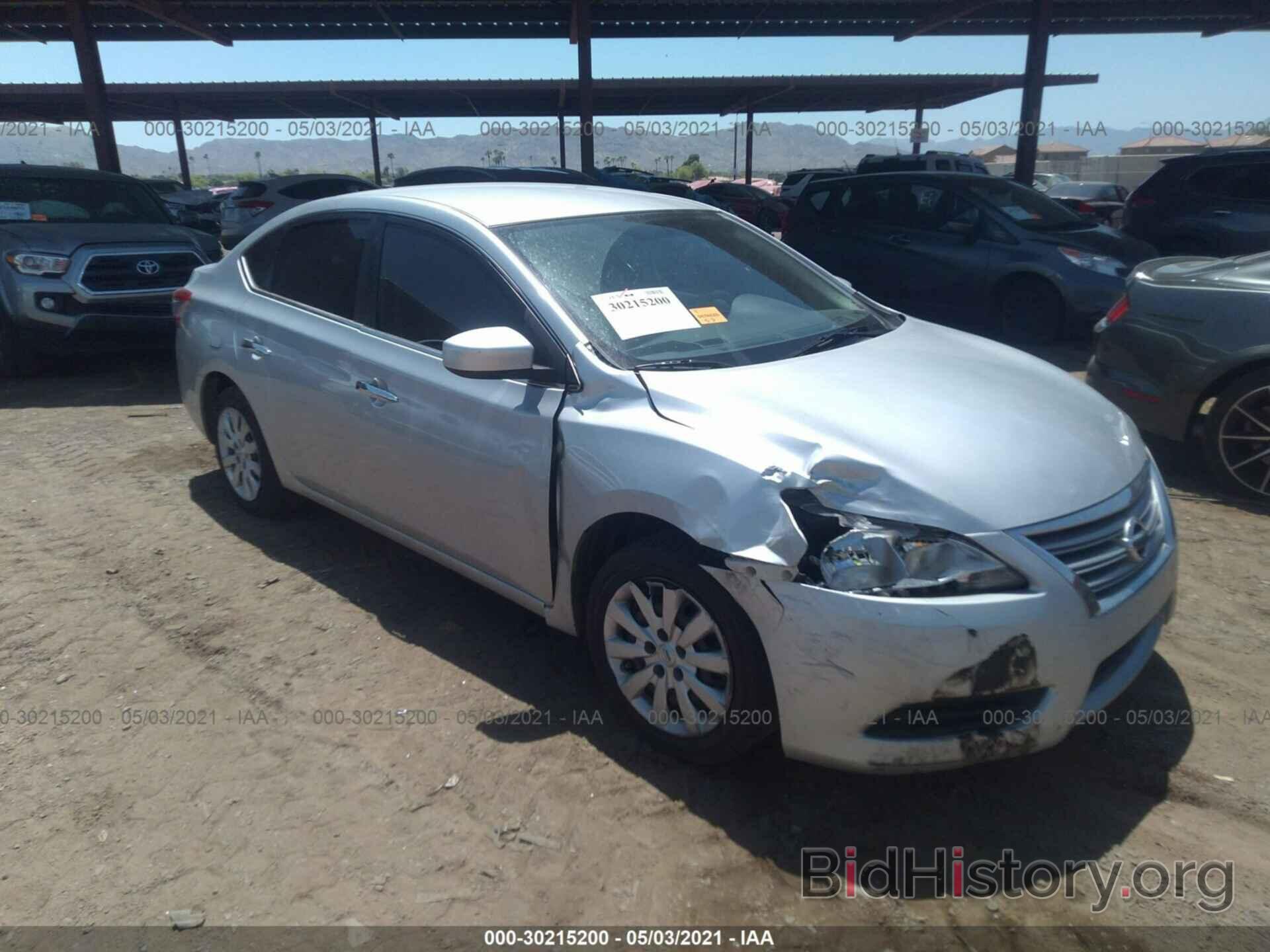 Photo 3N1AB7APXFY292129 - NISSAN SENTRA 2015