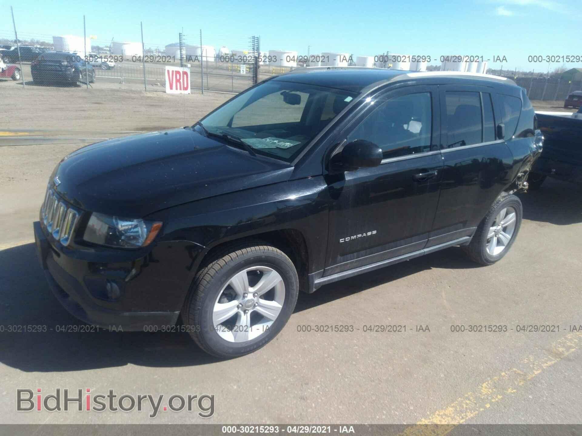2016 JEEP COMPASS - VIN: 1C4NJDEB6GD781100 - Фото 2