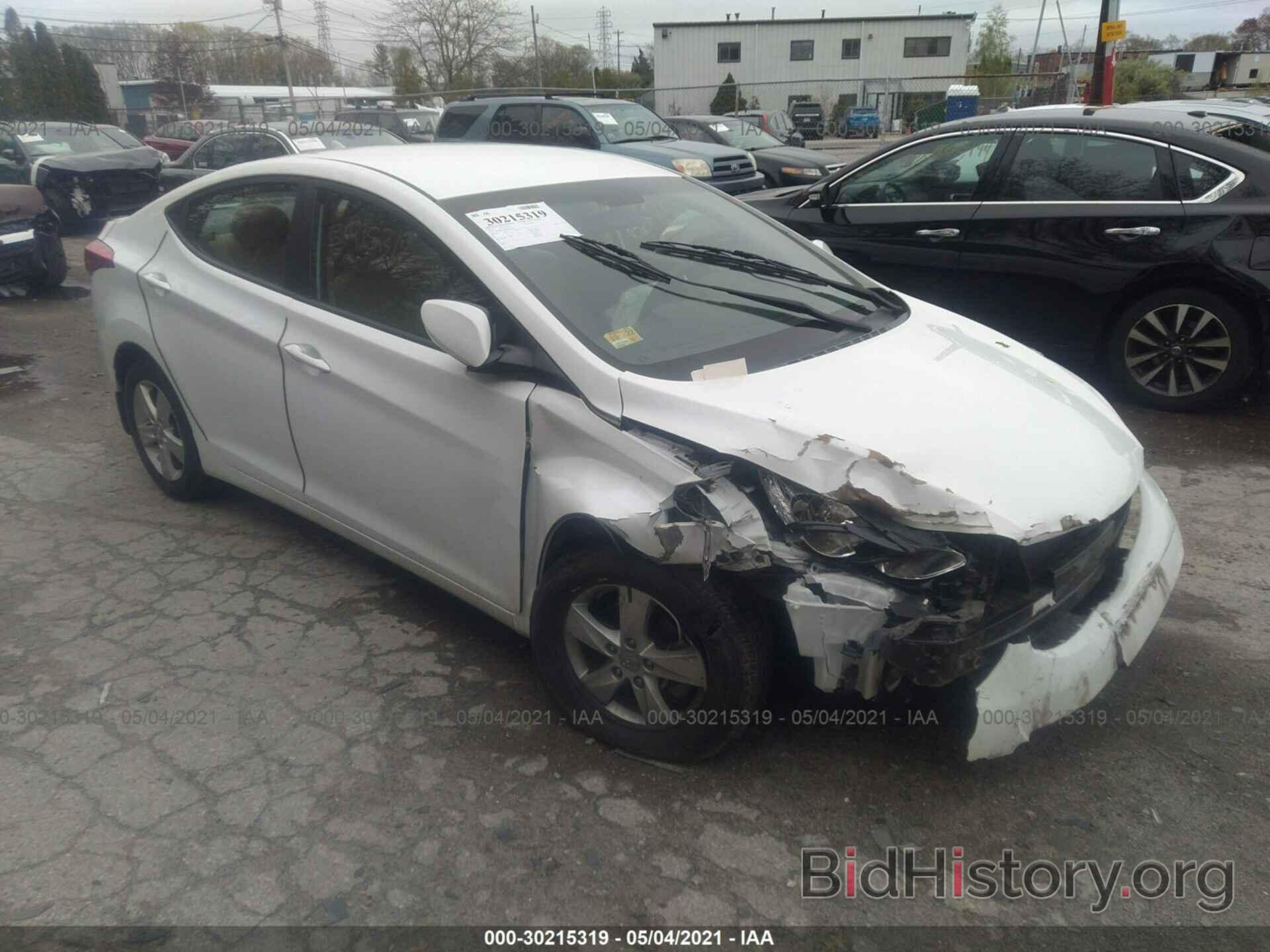 Photo 5NPDH4AE4DH381520 - HYUNDAI ELANTRA 2013