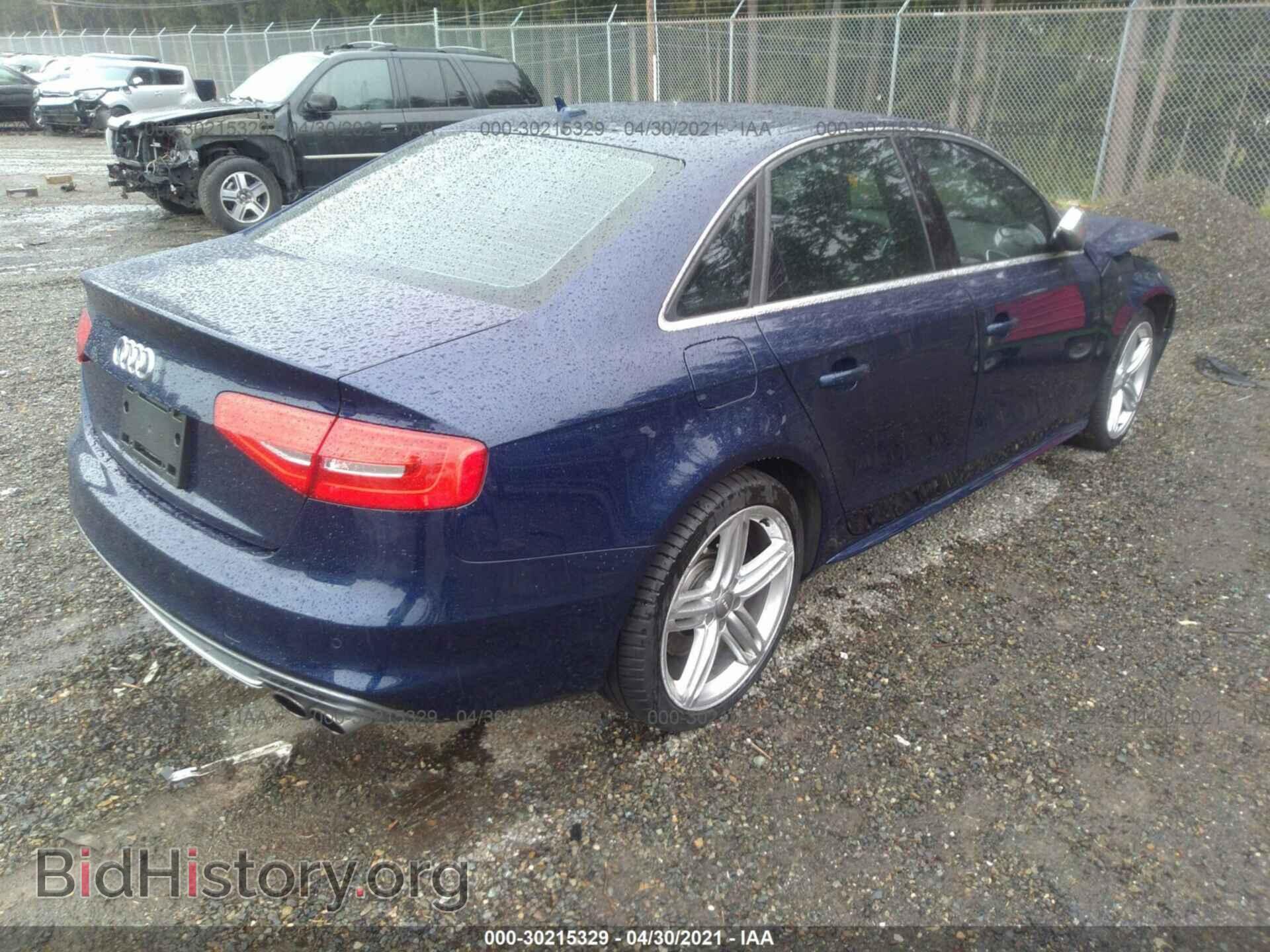 2014 AUDI S4 - VIN: WAUDGAFL4EA016933 - Фото 4