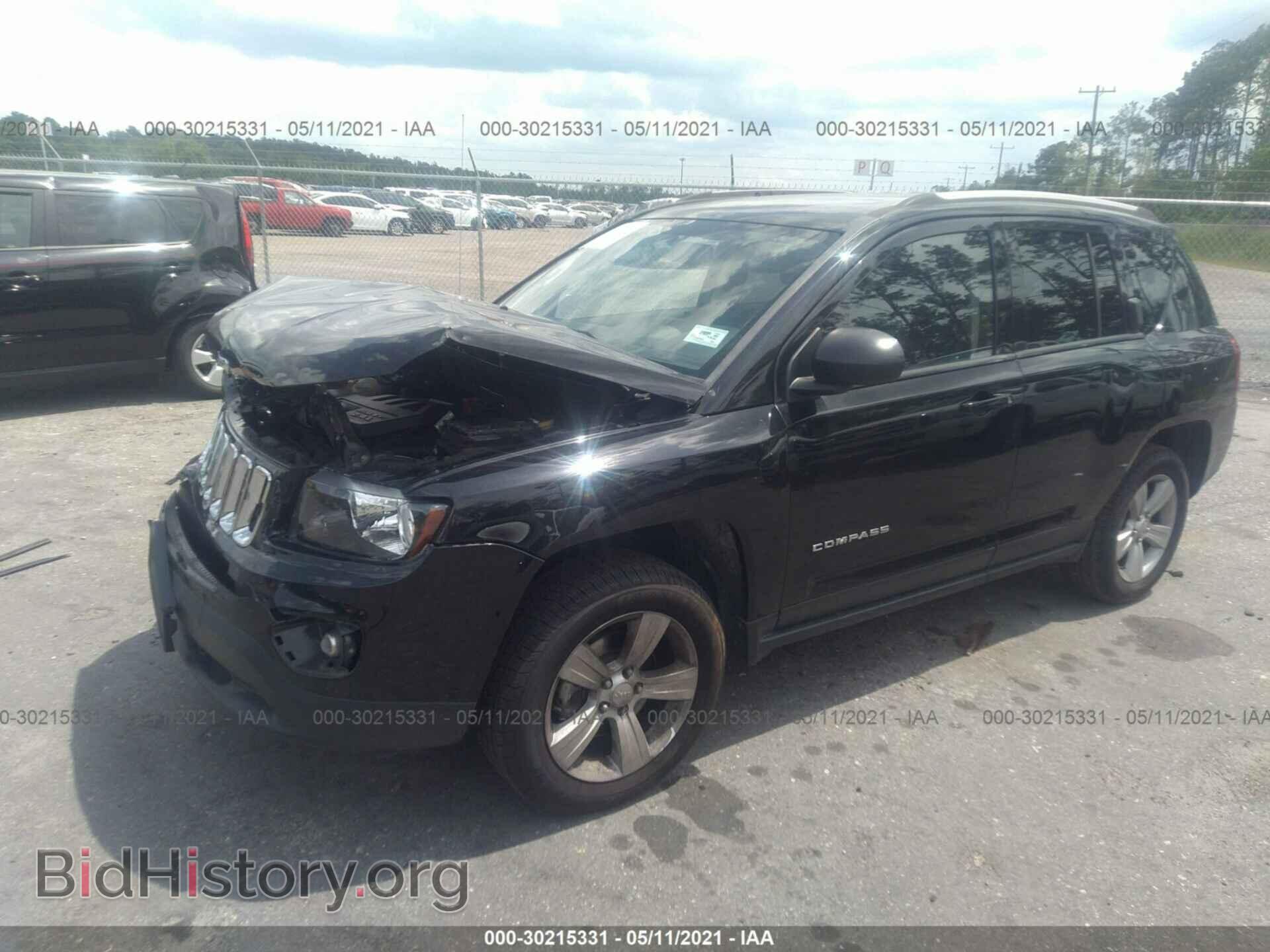 2016 JEEP COMPASS - VIN: 1C4NJDBB3GD778479 - Фото 2