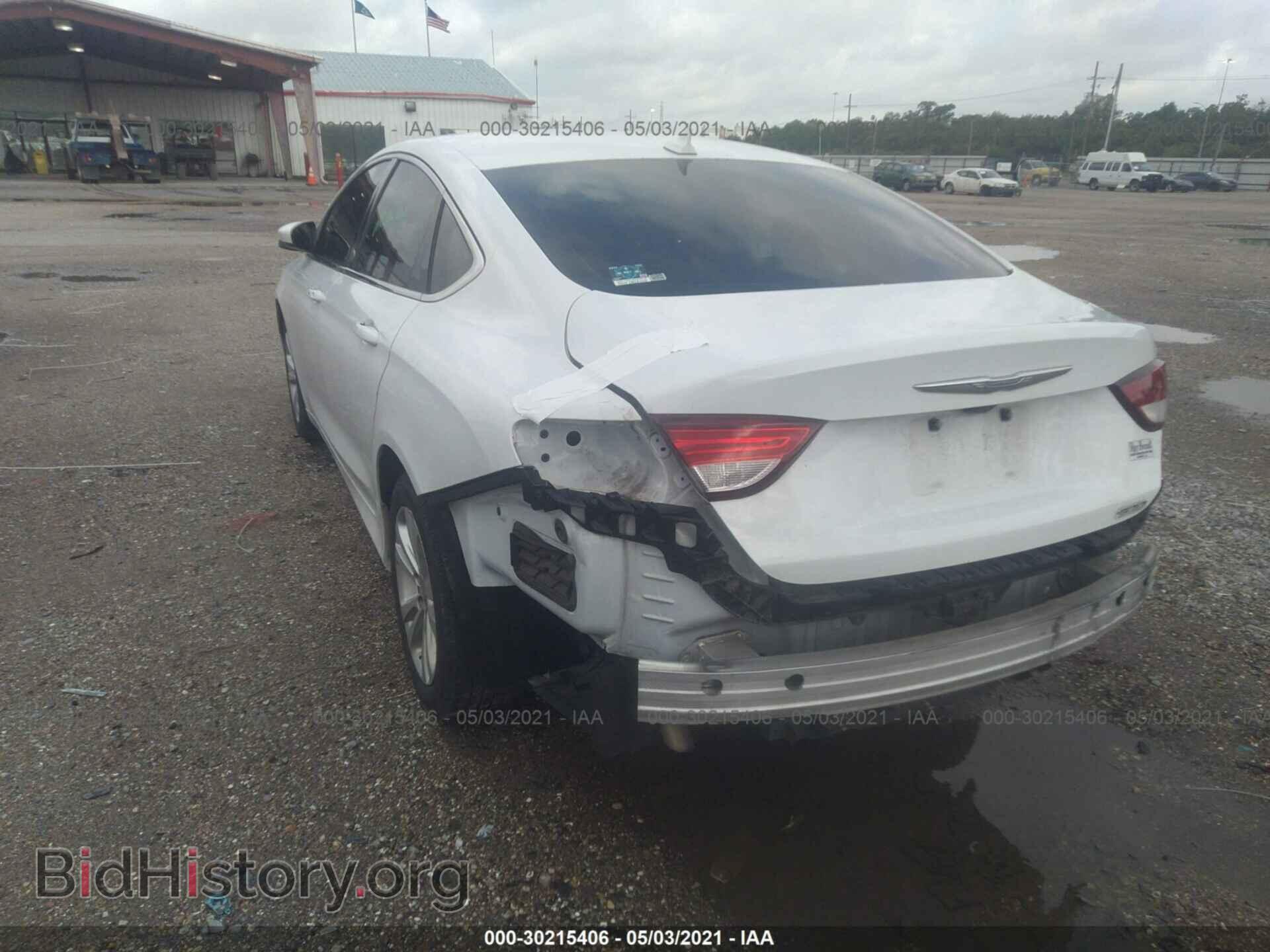 2016 CHRYSLER 200 - VIN: 1C3CCCAB5GN190353 - Фото 3