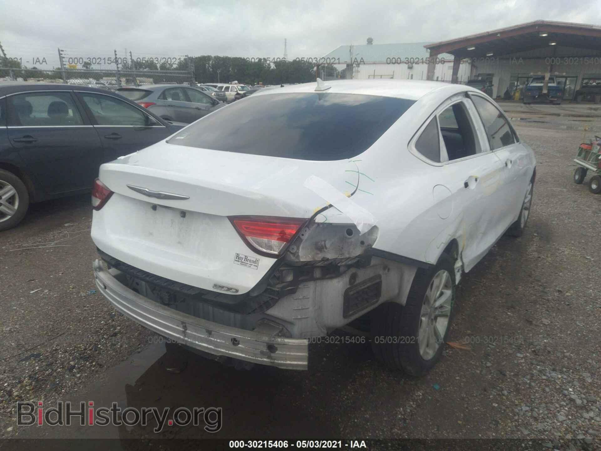 2016 CHRYSLER 200 - VIN: 1C3CCCAB5GN190353 - Фото 4
