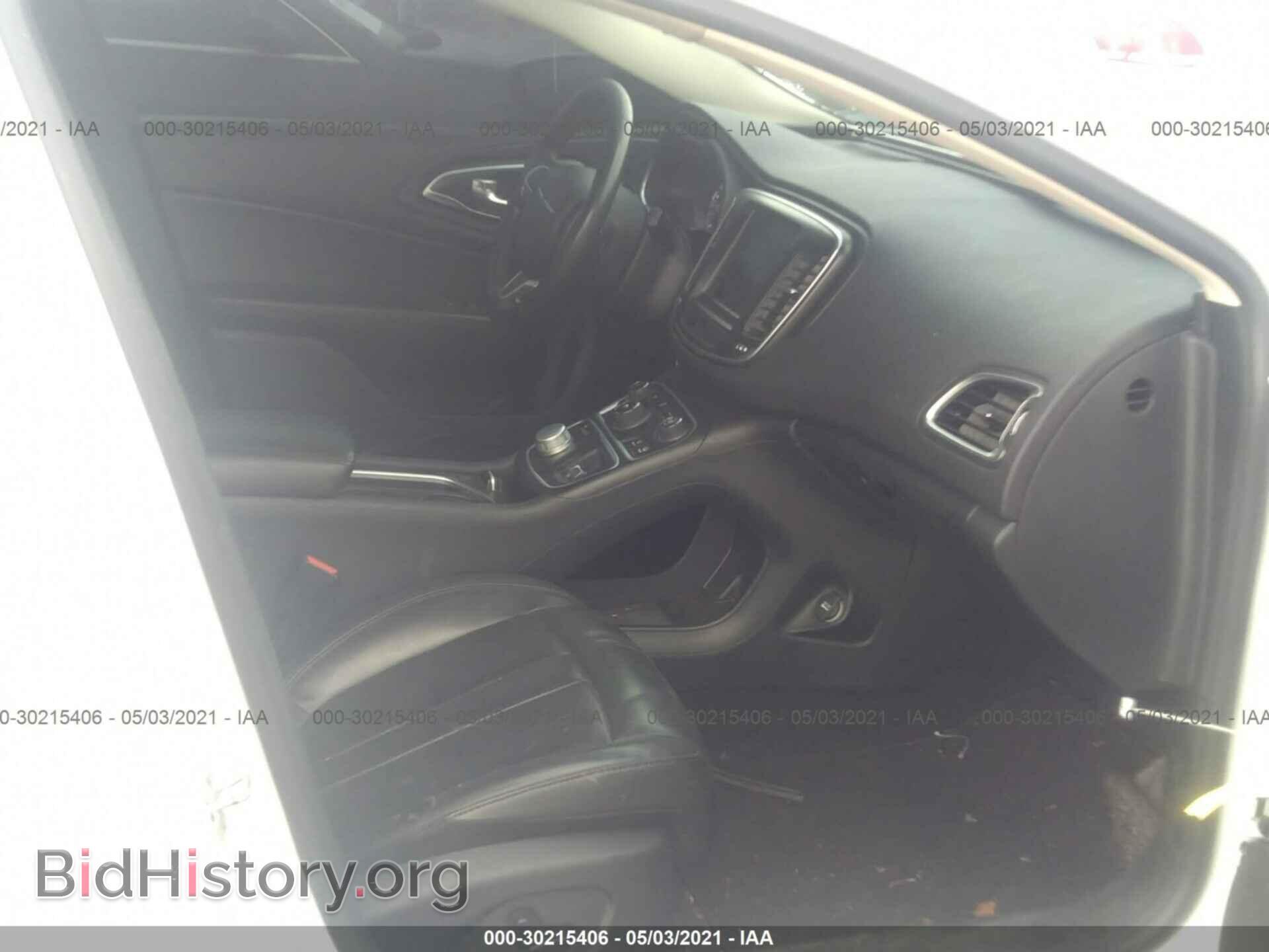 2016 CHRYSLER 200 - VIN: 1C3CCCAB5GN190353 - Фото 5