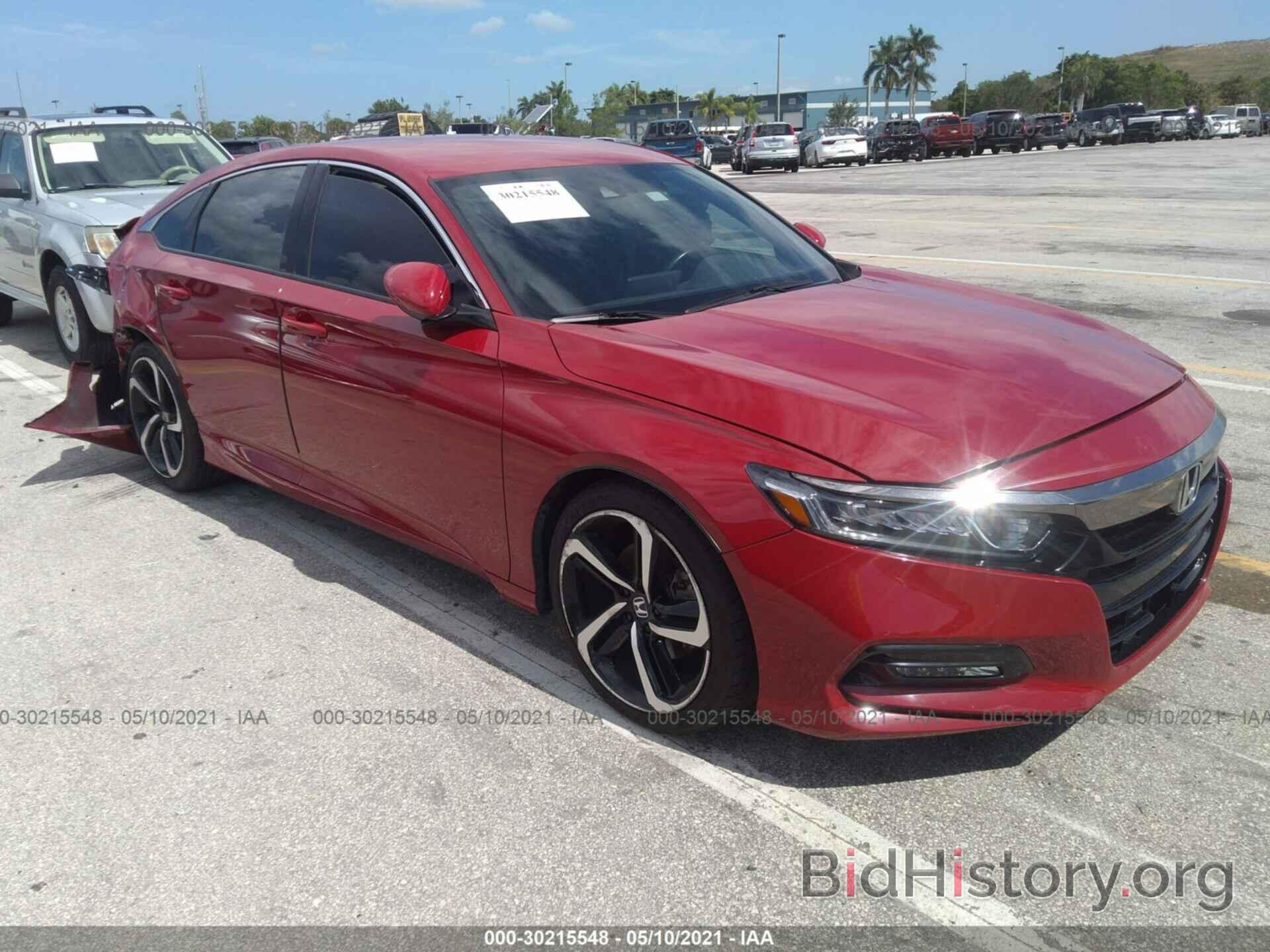 Photo 1HGCV1F36JA222030 - HONDA ACCORD SEDAN 2018