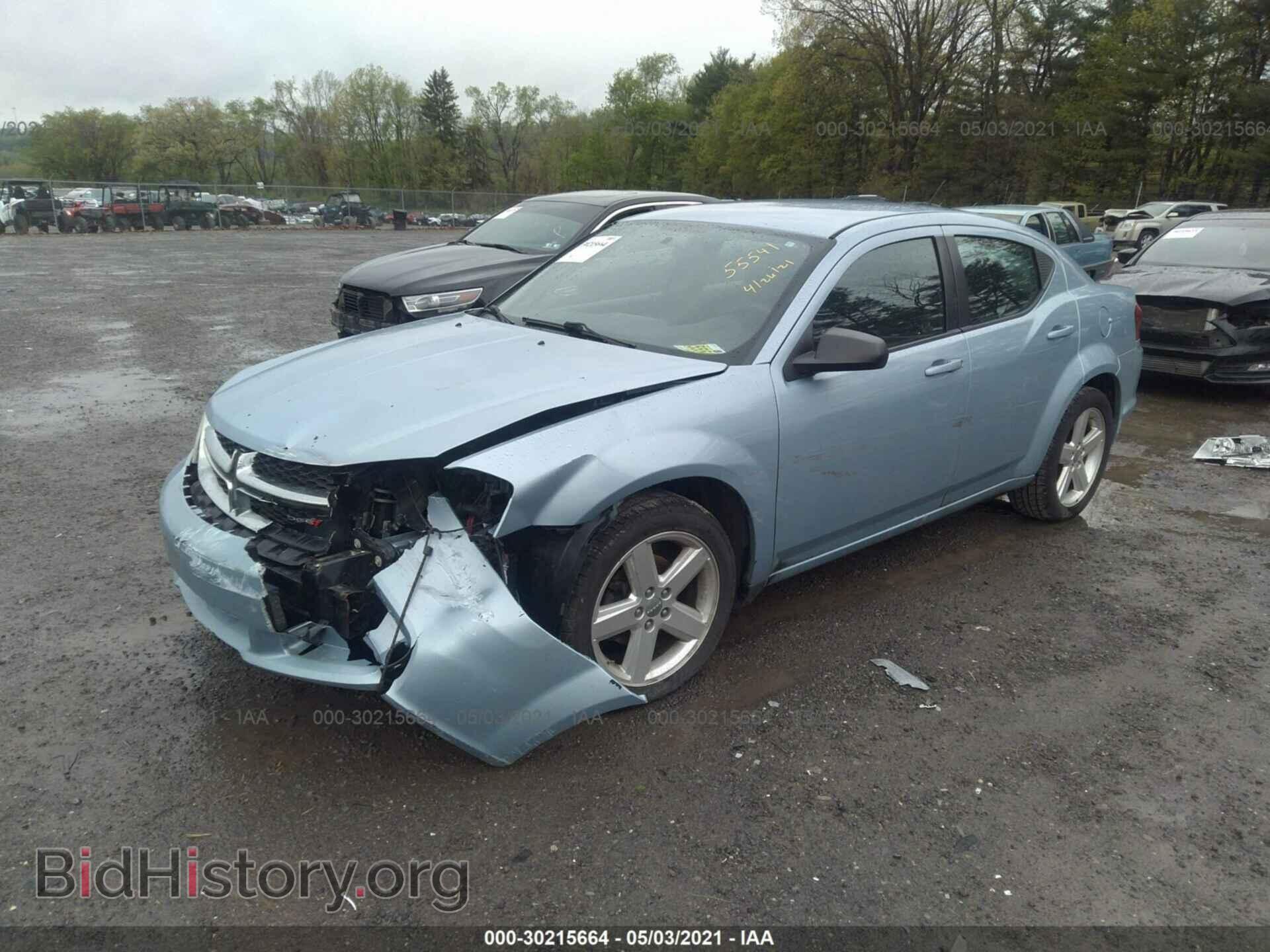 2013 DODGE AVENGER - VIN: 1C3CDZAB8DN536746 - Фото 2