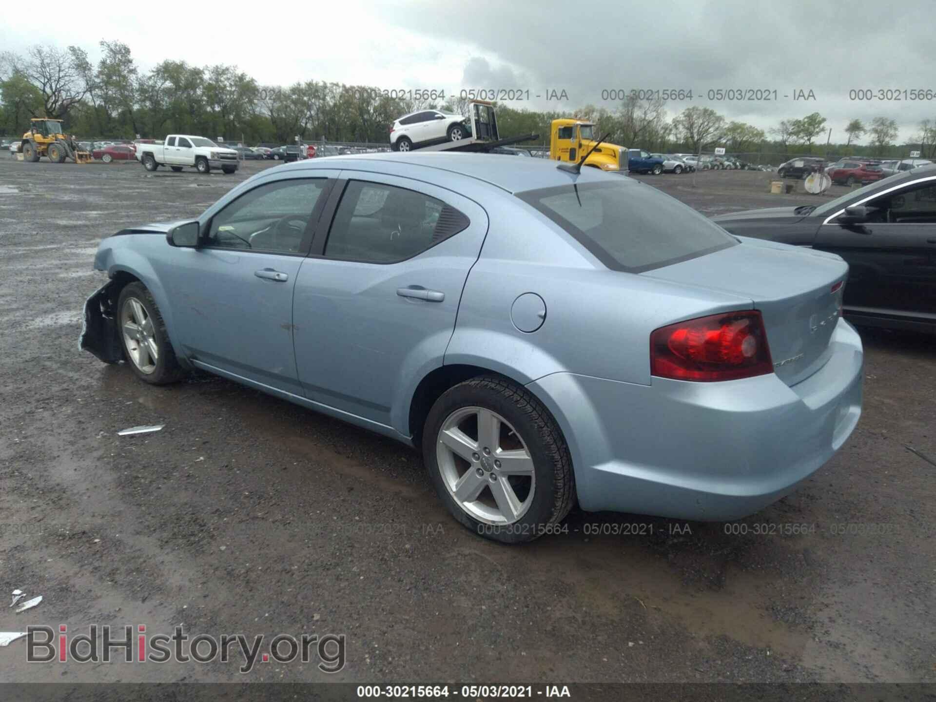 2013 DODGE AVENGER - VIN: 1C3CDZAB8DN536746 - Фото 3