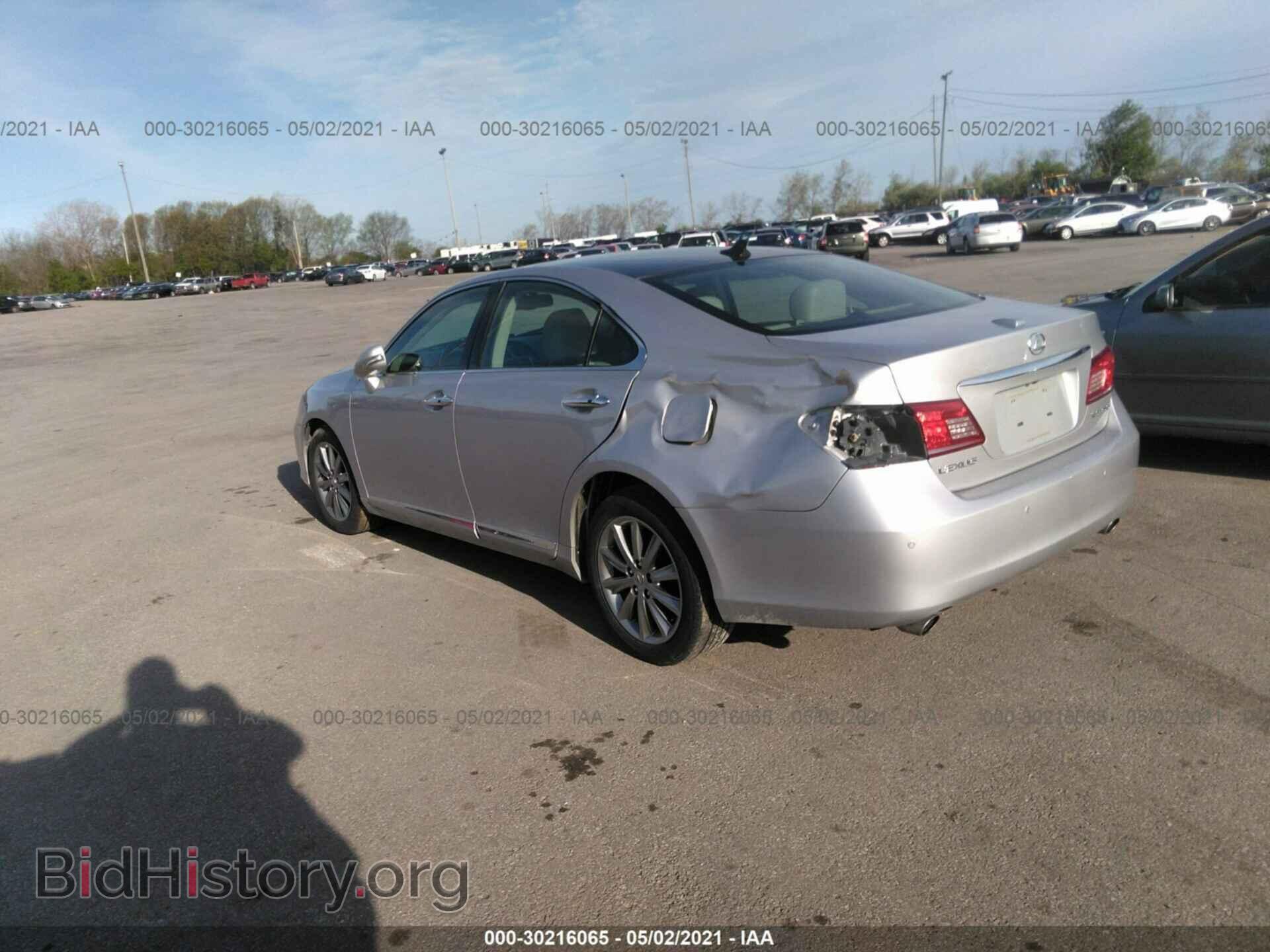2010 LEXUS ES 350 - VIN: JTHBK1EG4A2374436 - Фото 3