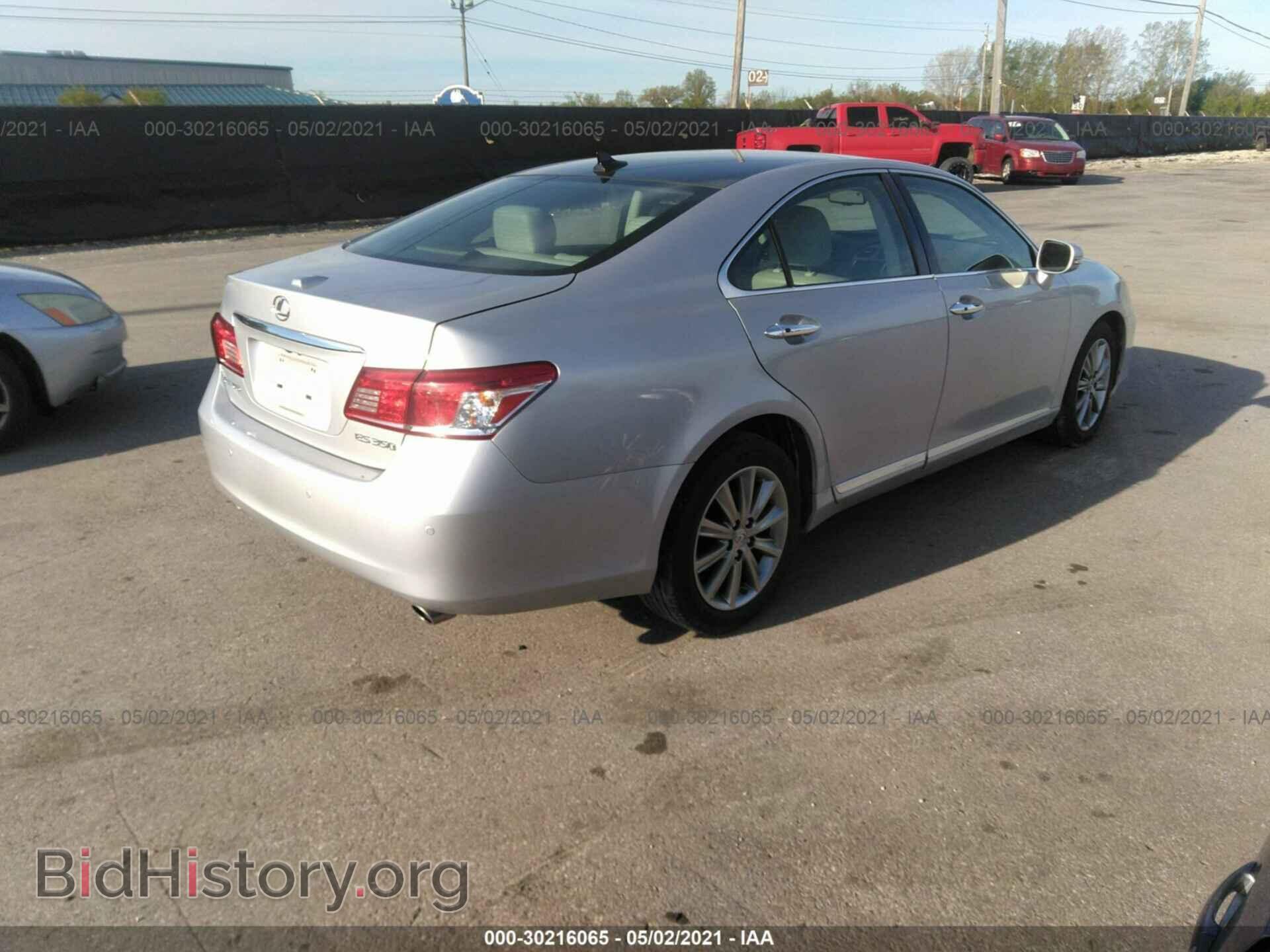 2010 LEXUS ES 350 - VIN: JTHBK1EG4A2374436 - Фото 4