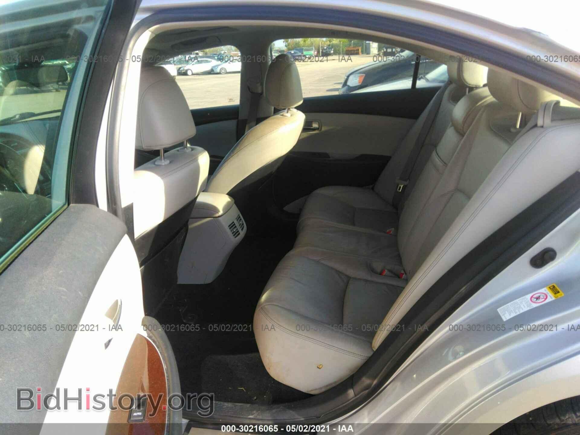 2010 LEXUS ES 350 - VIN: JTHBK1EG4A2374436 - Фото 8