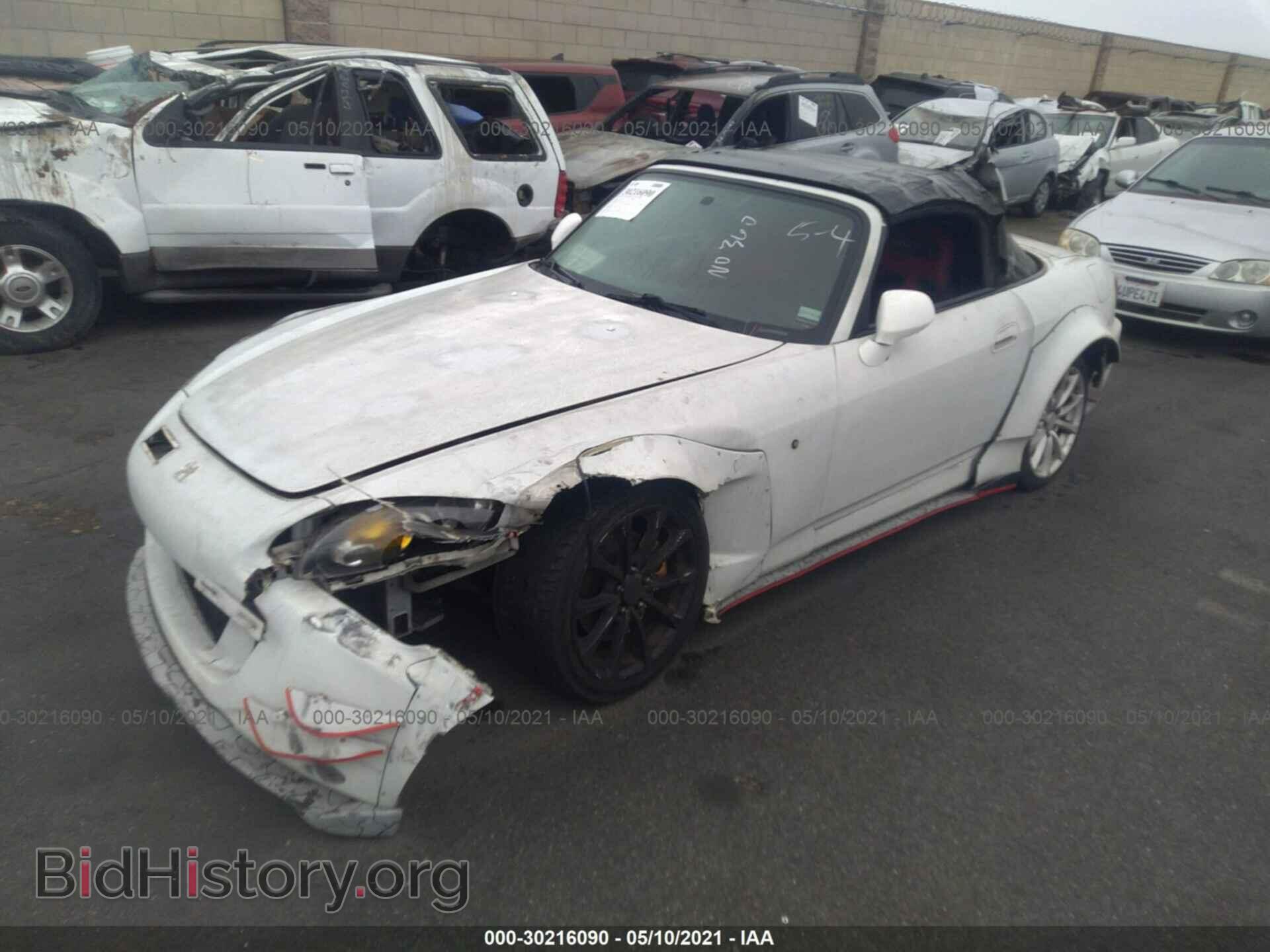 2007 HONDA S2000 - VIN: JHMAP21487S004100 - Фото 2