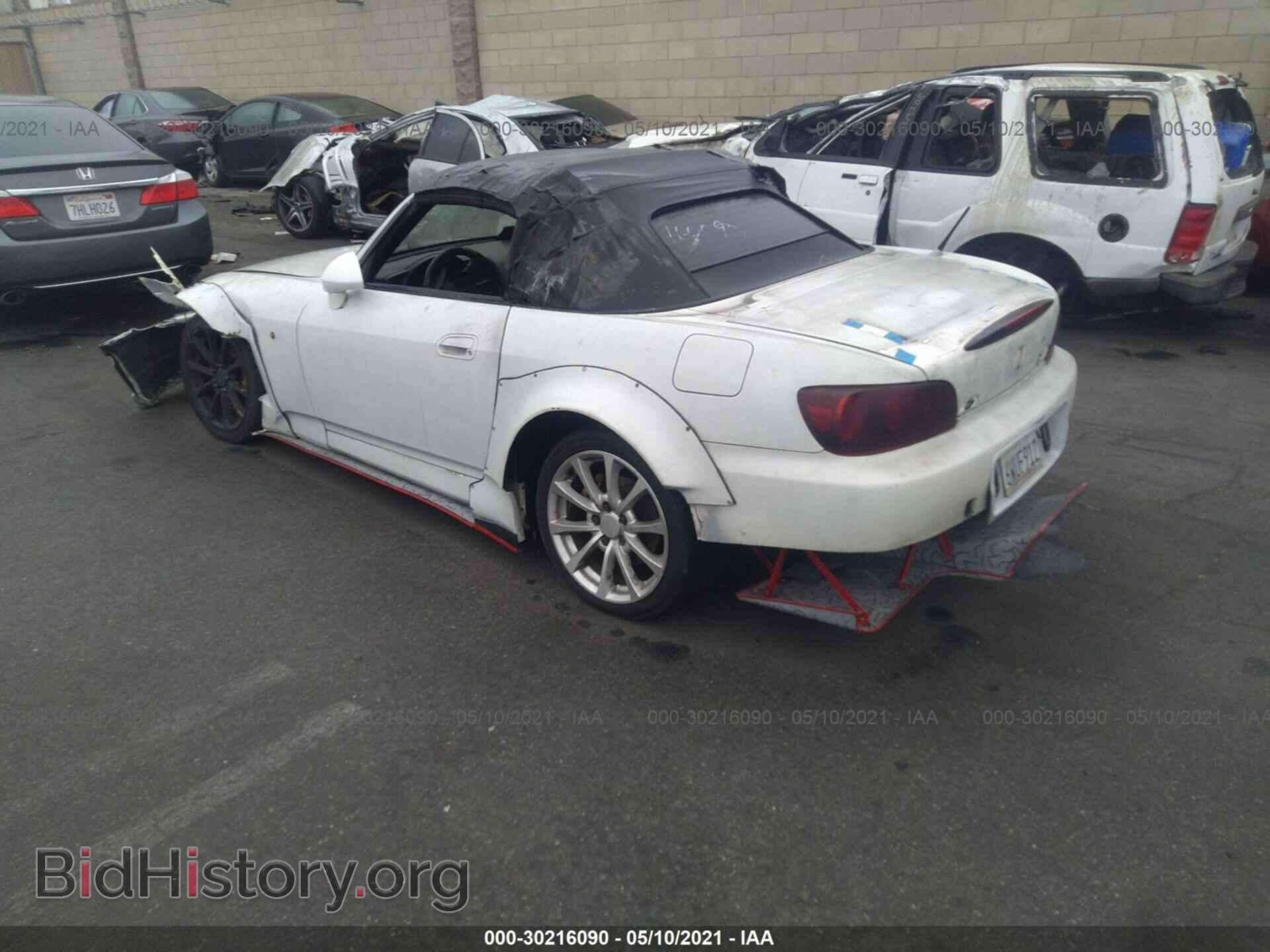 2007 HONDA S2000 - VIN: JHMAP21487S004100 - Фото 3