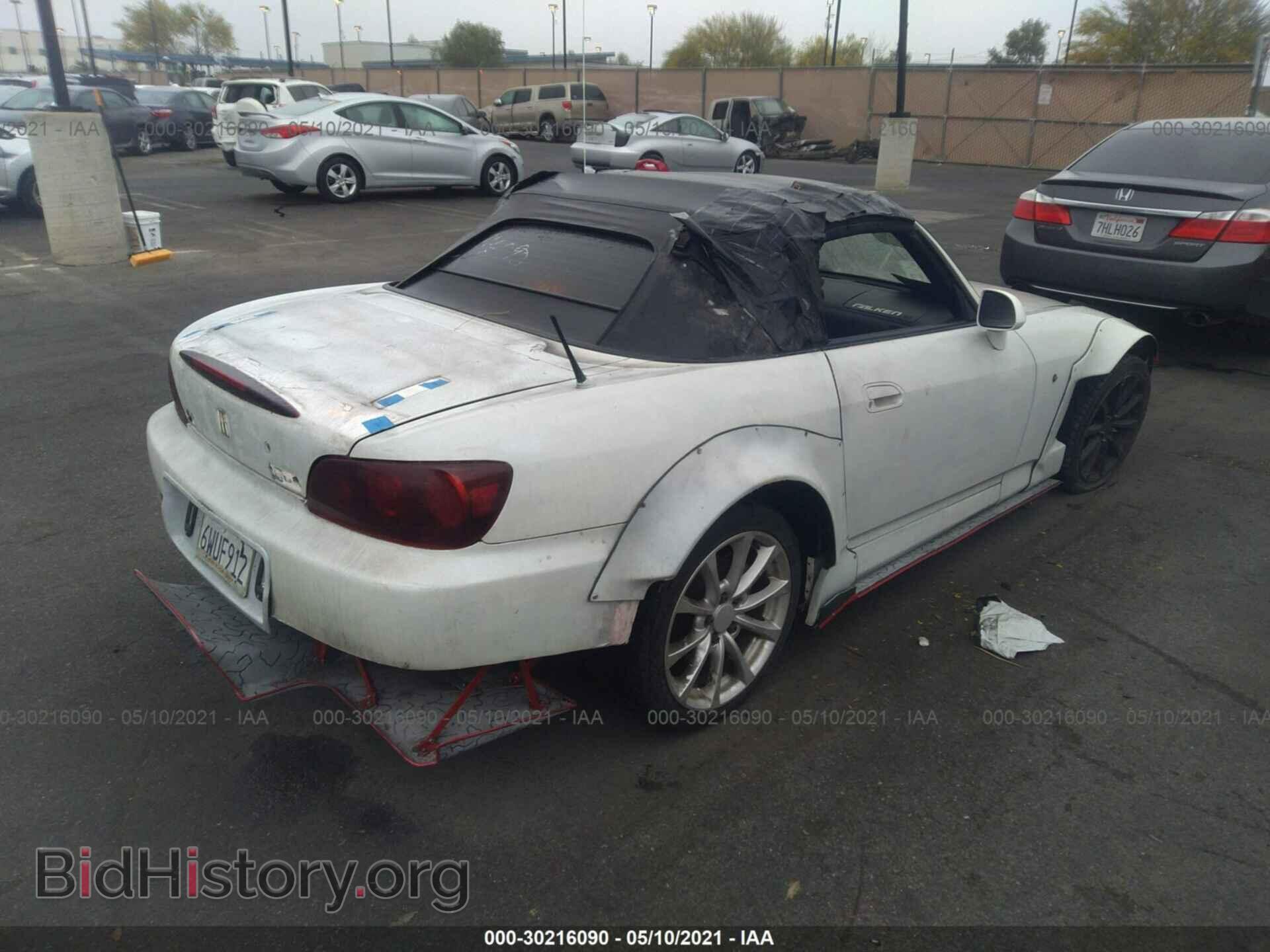 2007 HONDA S2000 - VIN: JHMAP21487S004100 - Фото 4