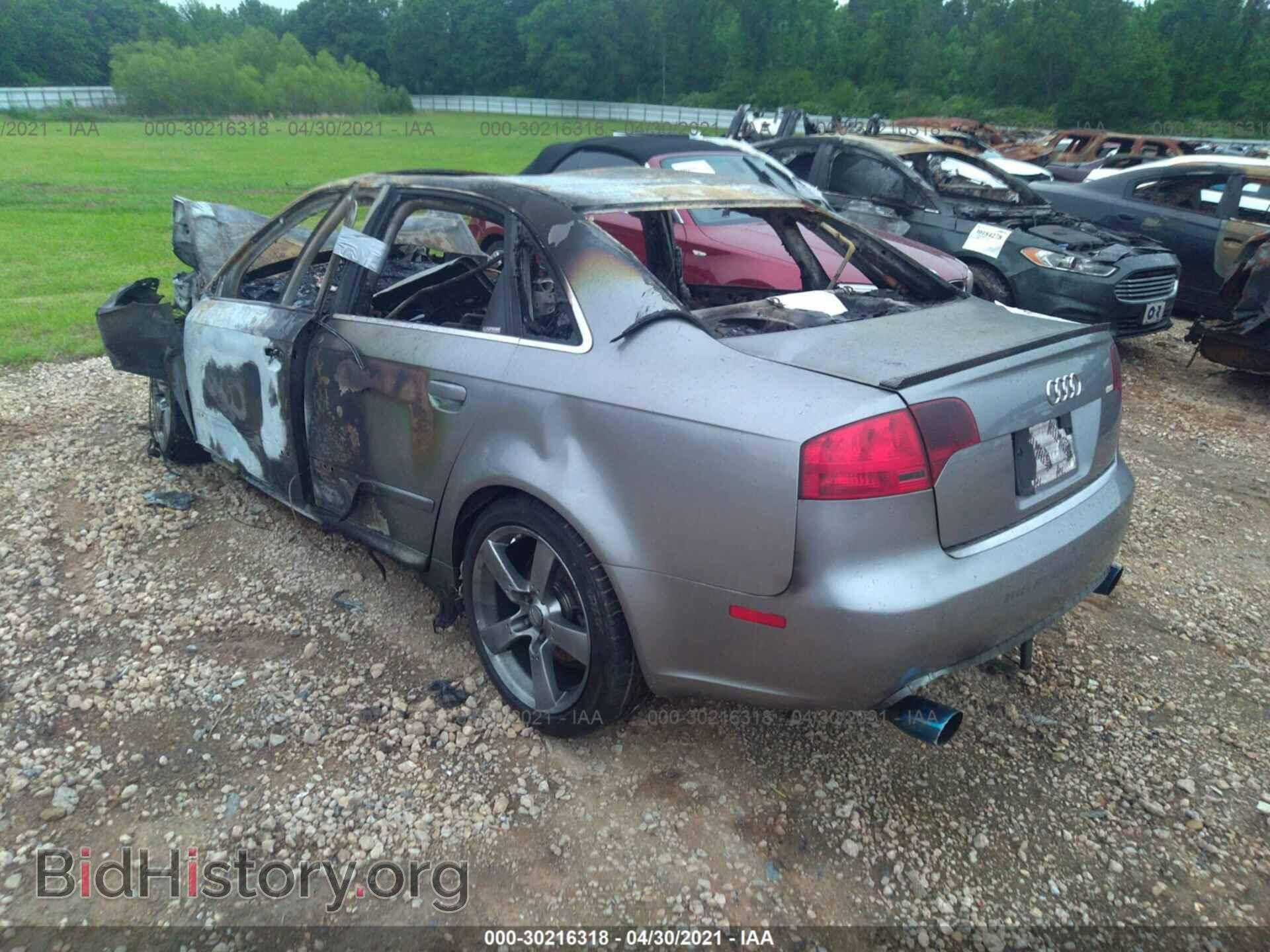 2008 AUDI A4 - VIN: WAUAF78E18A085753 - Фото 3