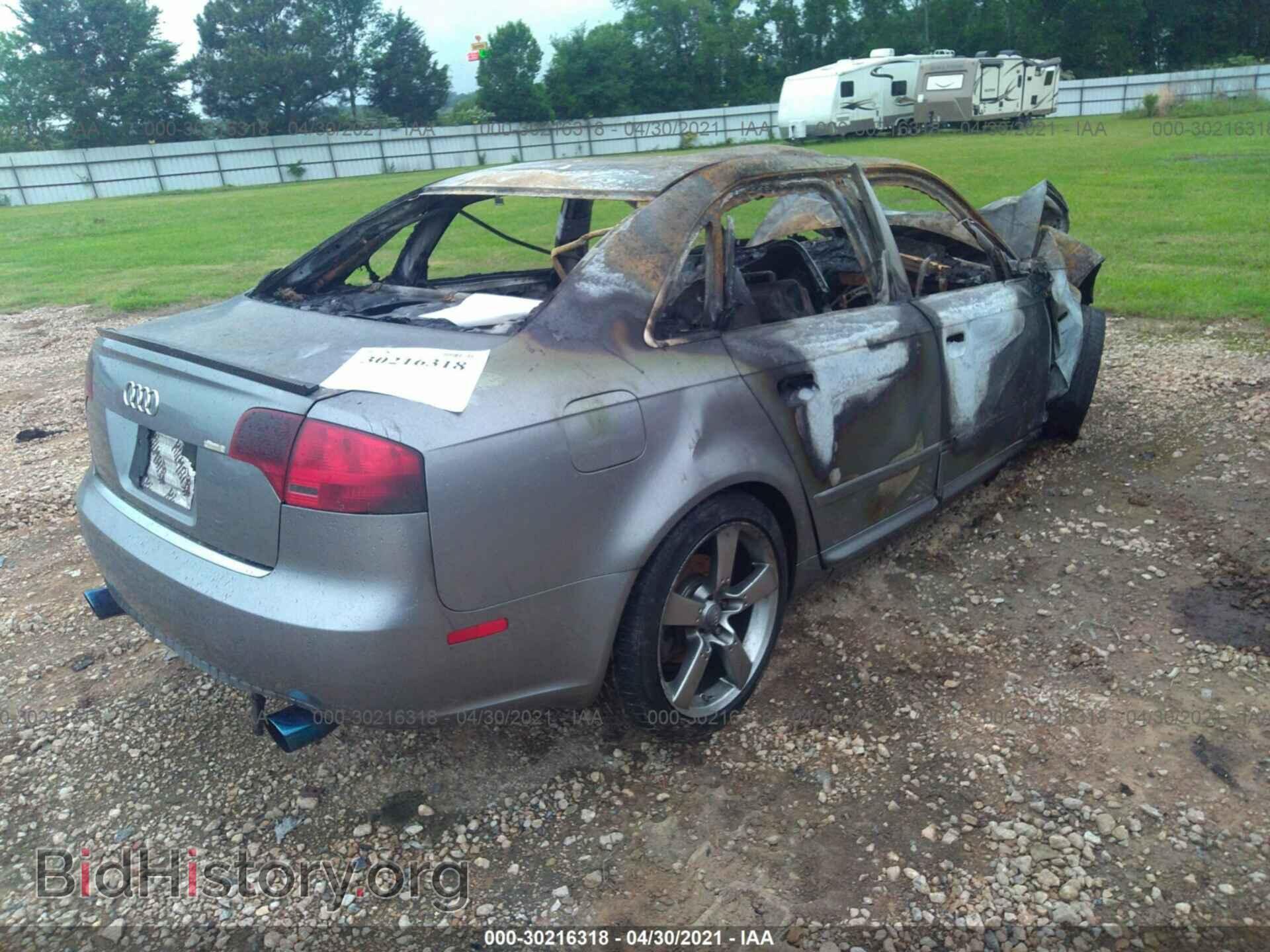 2008 AUDI A4 - VIN: WAUAF78E18A085753 - Фото 4