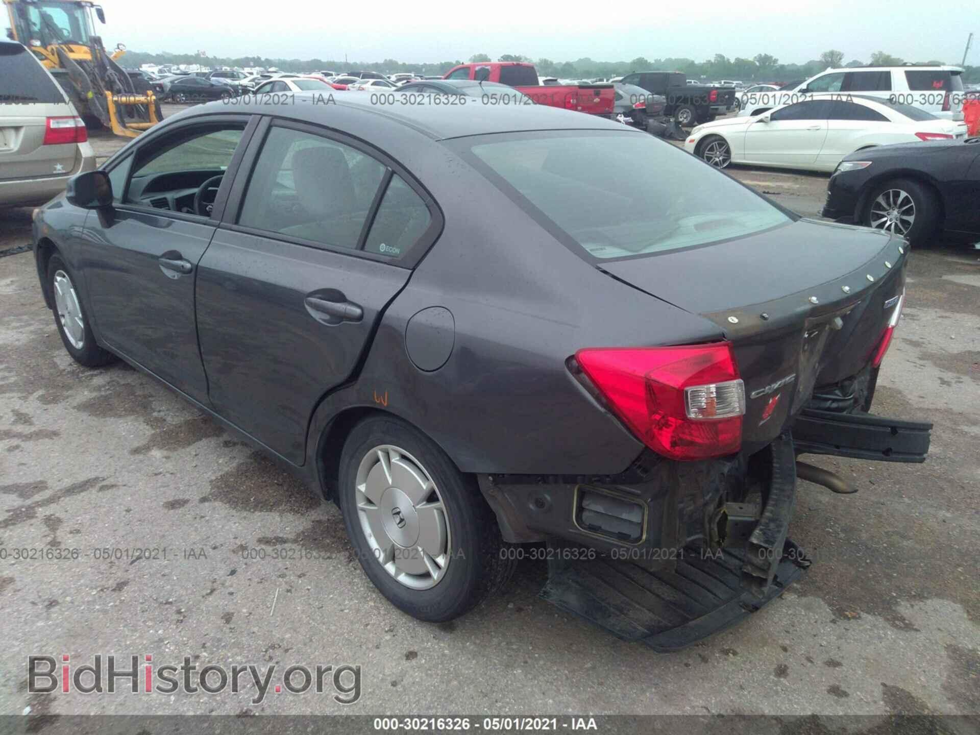 2012 HONDA CIVIC SDN - VIN: 2HGFB2F60CH557312 - Фото 3