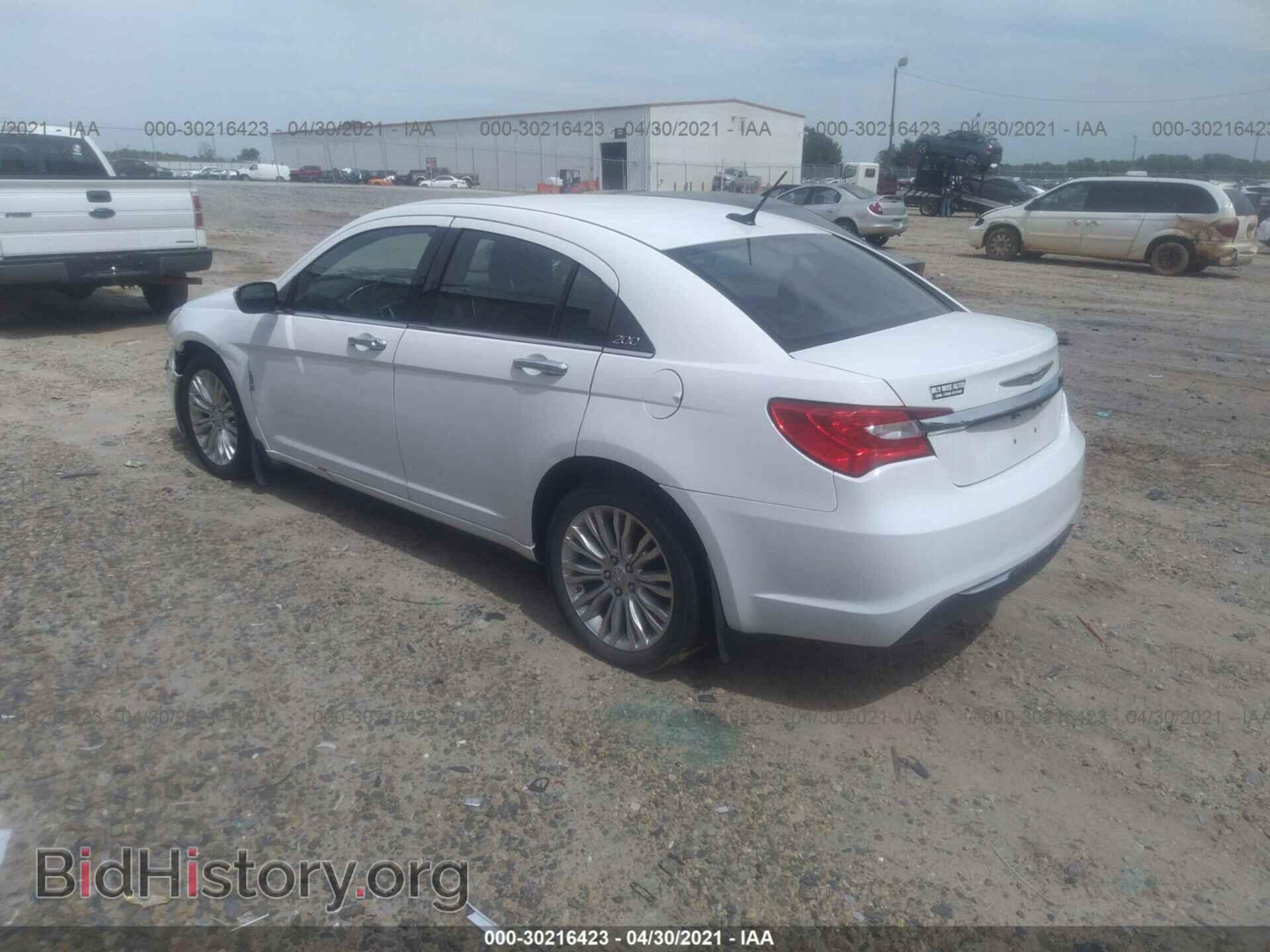 2012 CHRYSLER 200 - VIN: 1C3CCBCG6CN161361 - Фото 3