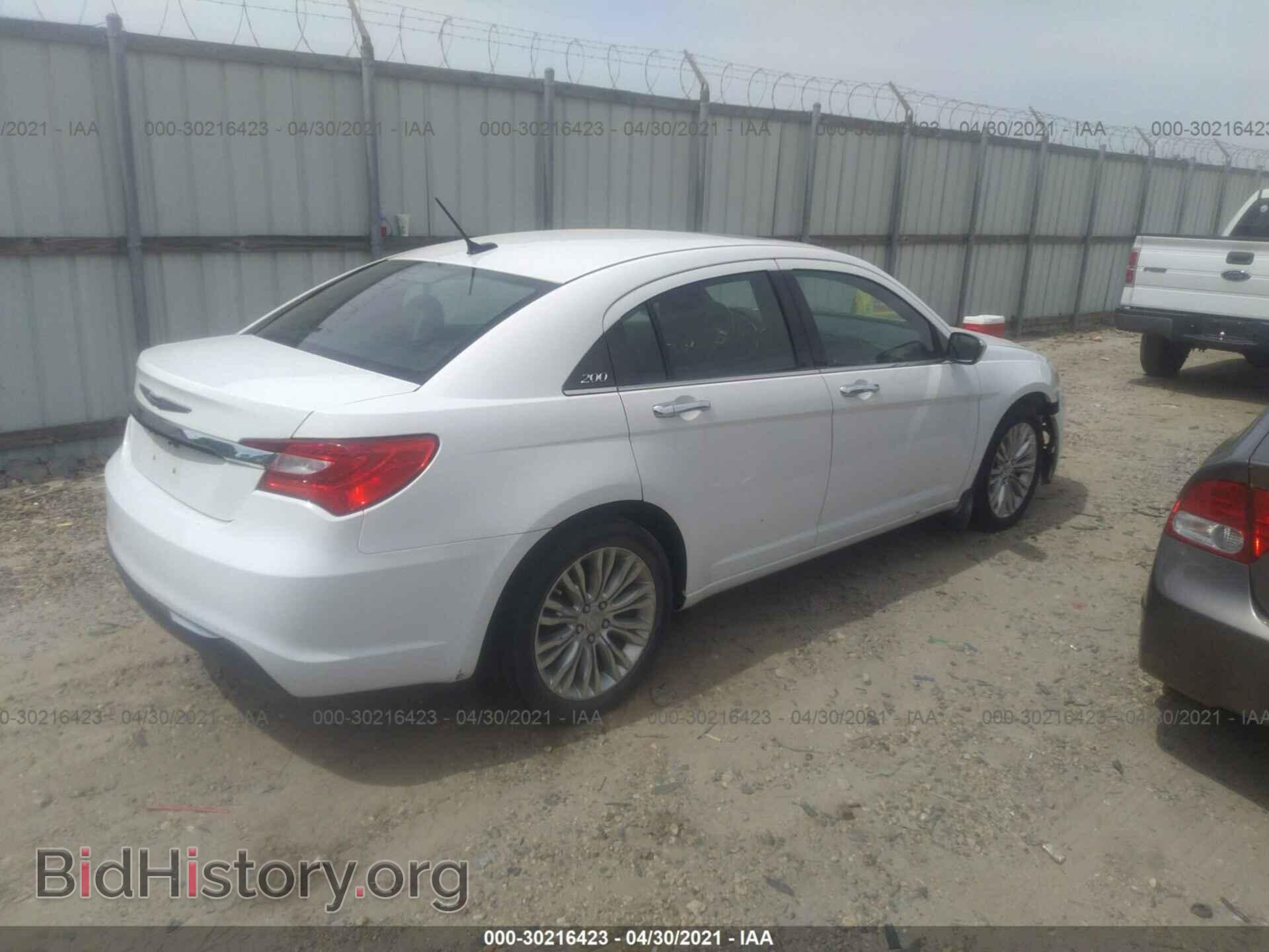 2012 CHRYSLER 200 - VIN: 1C3CCBCG6CN161361 - Фото 4