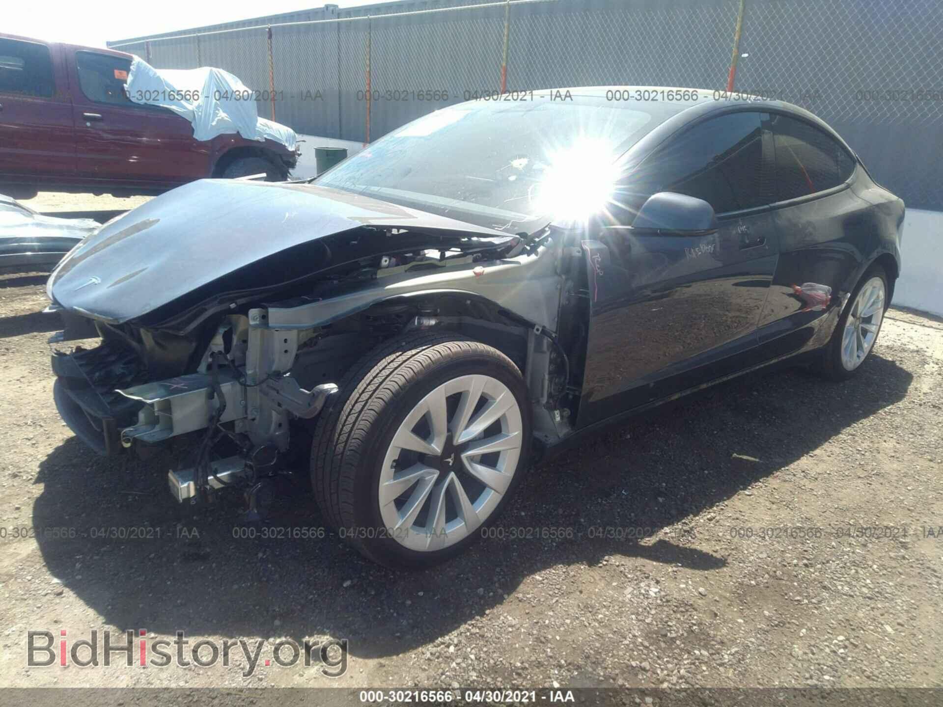 2021 TESLA MODEL 3 - VIN: 5YJ3E1EB6MF870972 - Photo 2