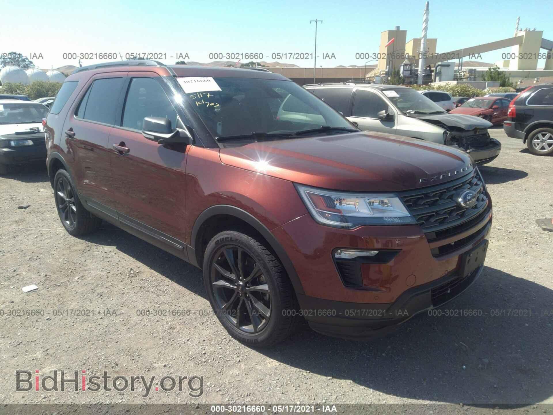 Фотография 1FM5K8D85JGA91821 - FORD EXPLORER 2018