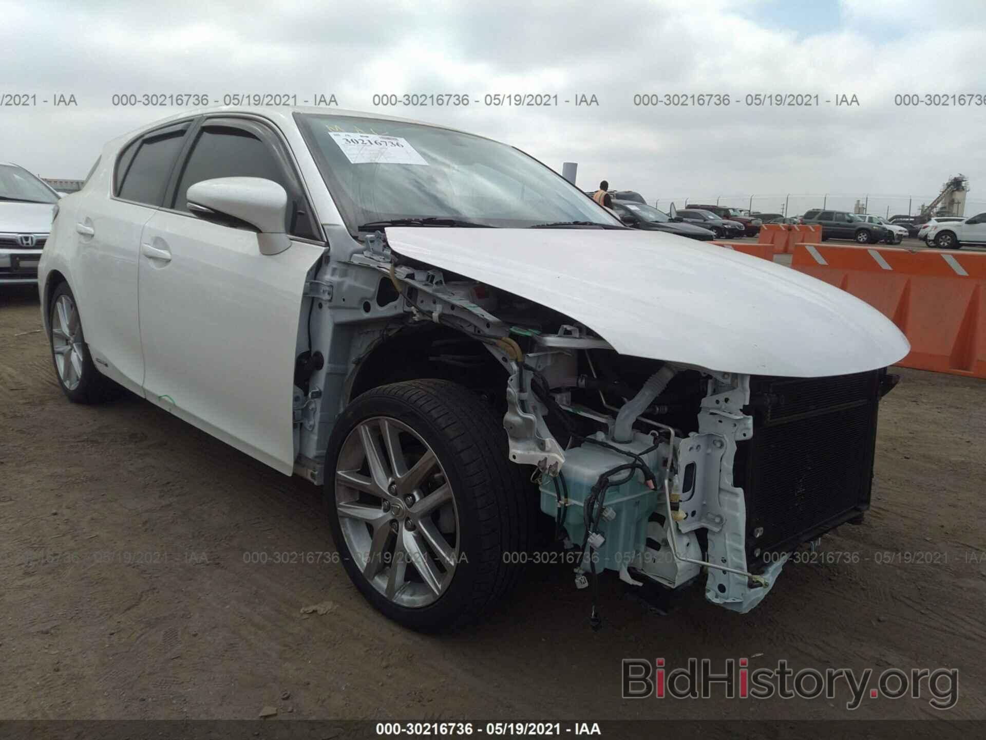 Photo JTHKD5BH4G2258550 - LEXUS CT 200H 2016