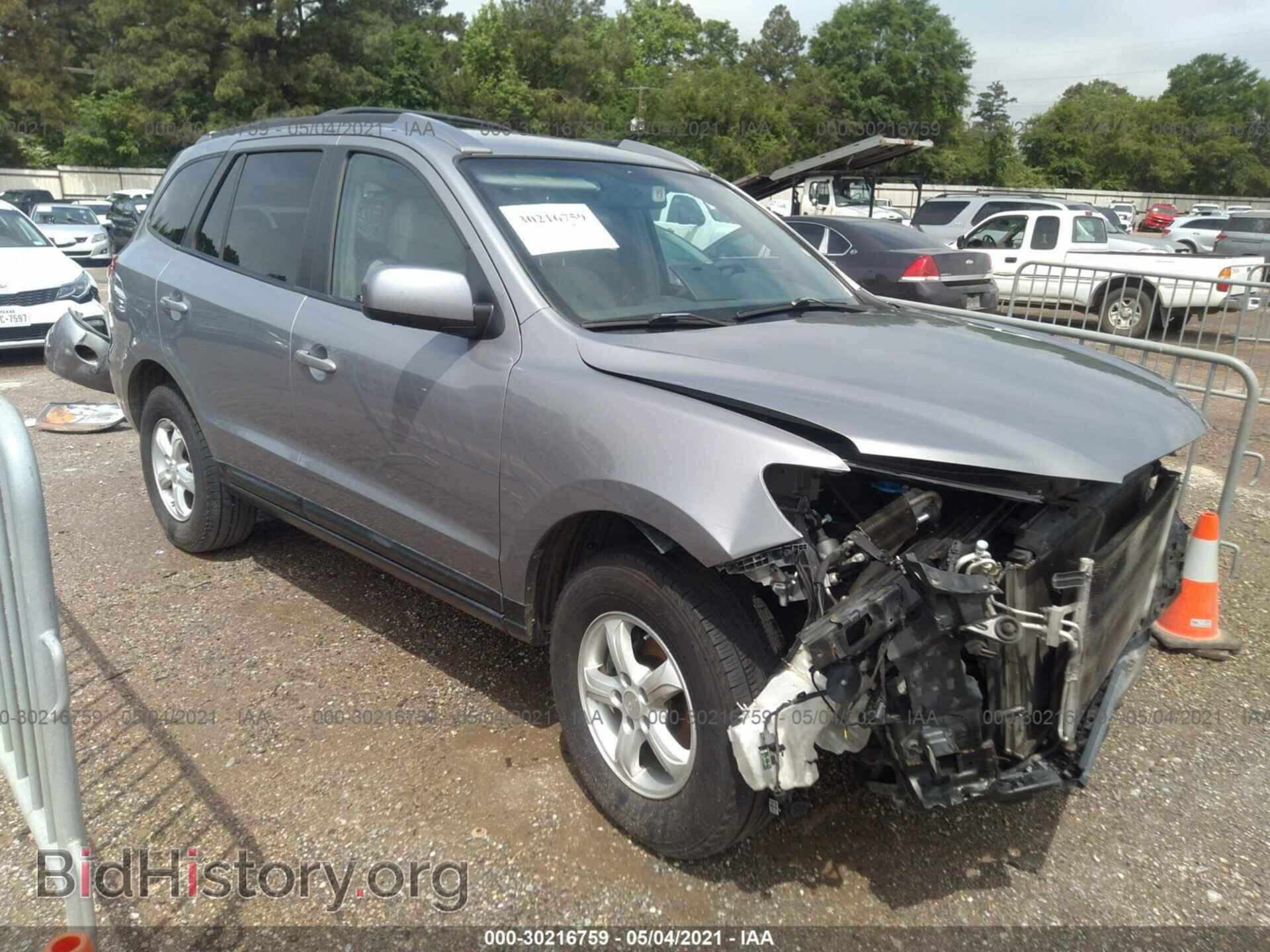 Photo 5NMSG13D07H068186 - HYUNDAI SANTA FE 2007