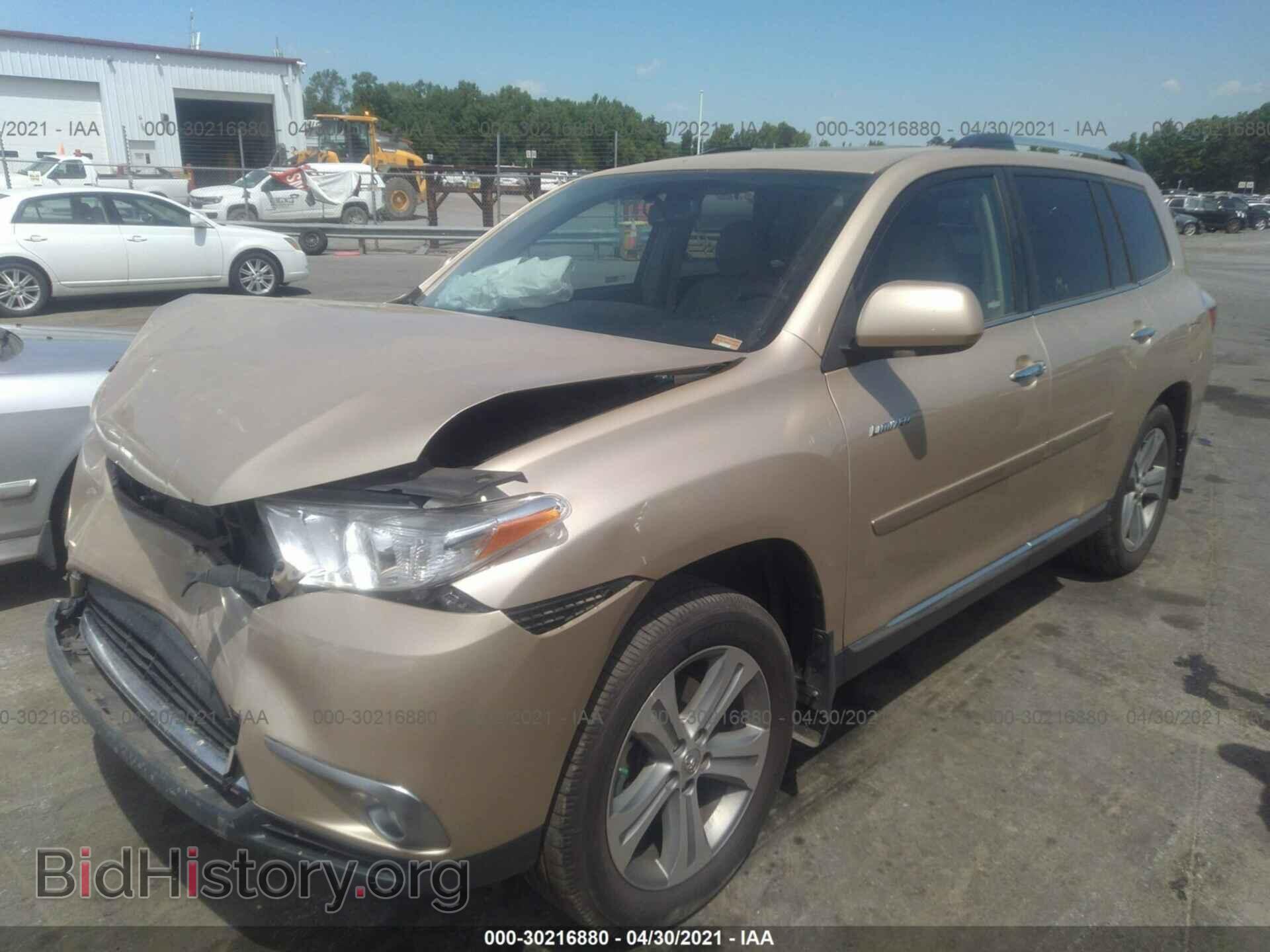 2012 TOYOTA HIGHLANDER - VIN: 5TDYK3EH4CS074861 - Фото 2