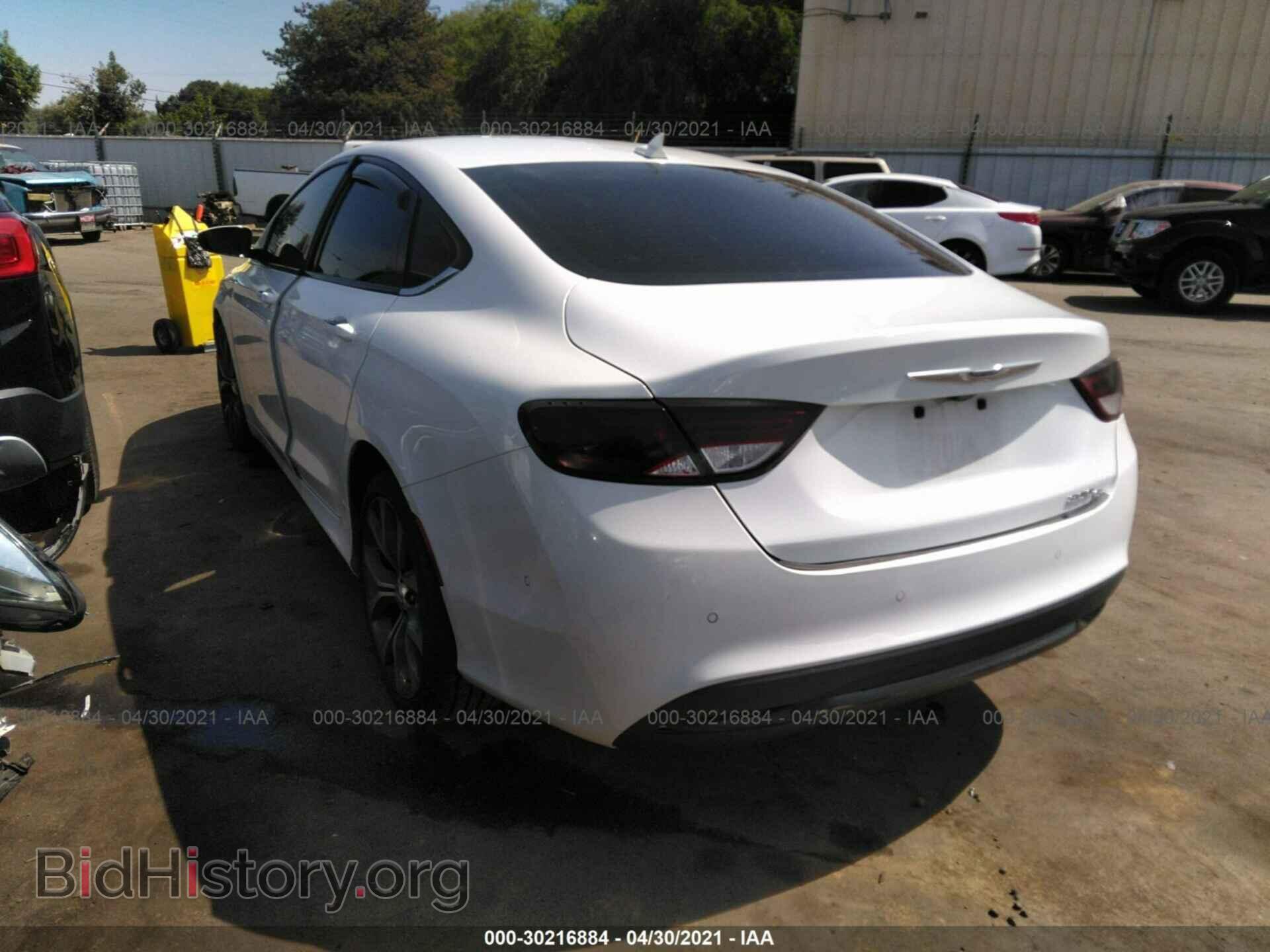 2015 CHRYSLER 200 - VIN: 1C3CCCCB9FN558108 - Фото 3