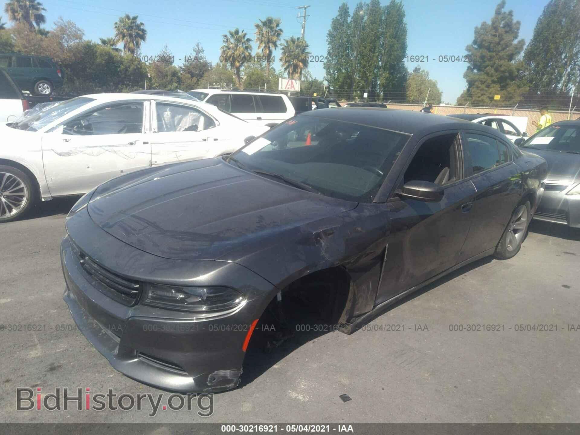 2016 DODGE CHARGER - VIN: 2C3CDXHG2GH332804 - Фото 2
