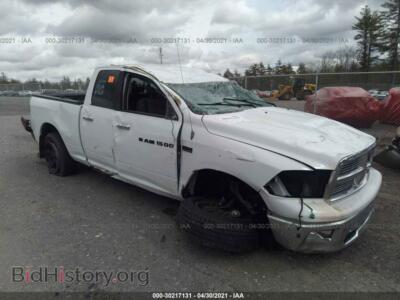 2012 RAM 1500 Big Horn, white — VIN 1C6RD7GT4CS315372, IAAI