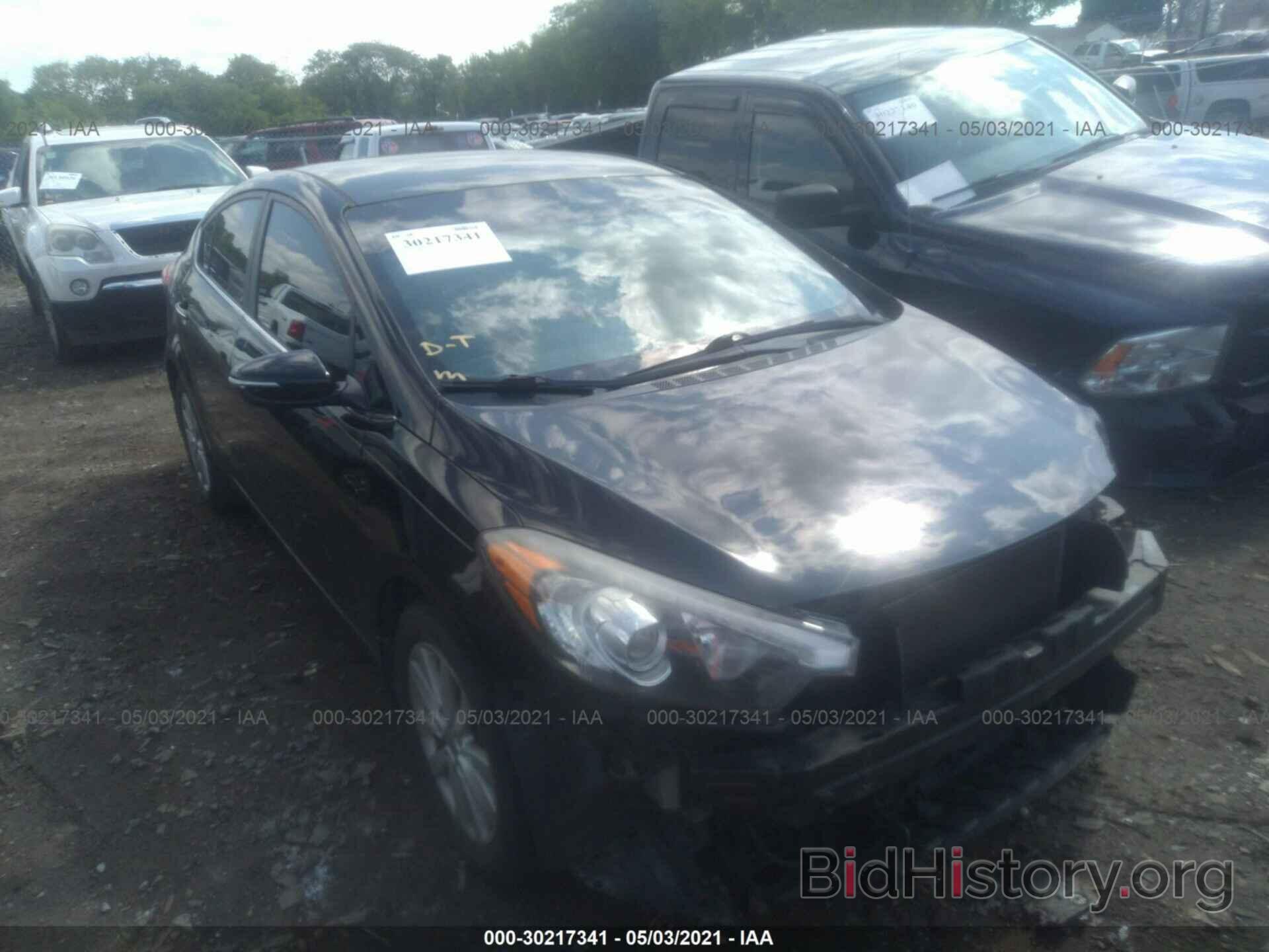 Photo KNAFX4A81E5078490 - KIA FORTE 2014