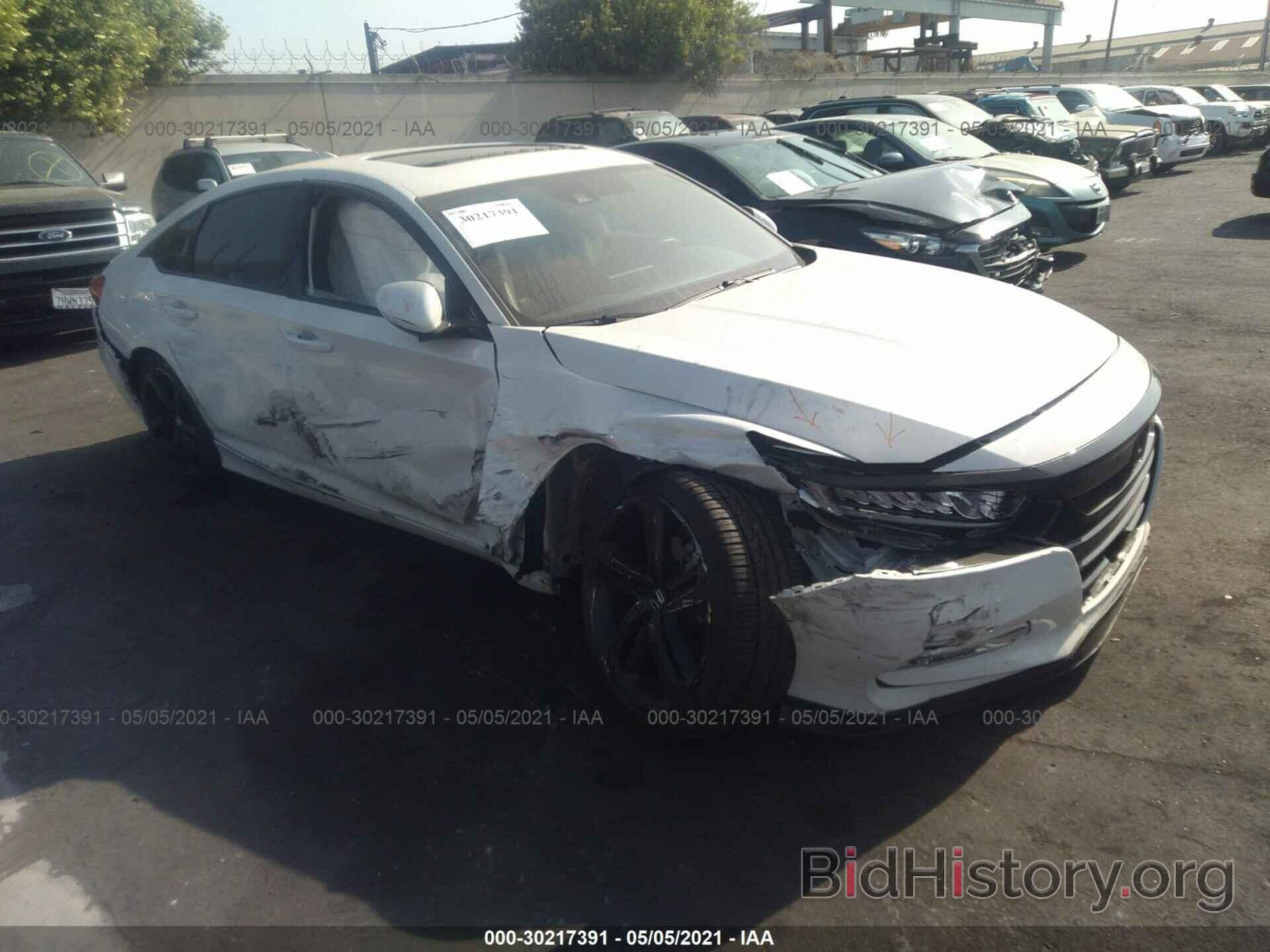 Фотография 1HGCV2E31KA006255 - HONDA ACCORD SEDAN 2019