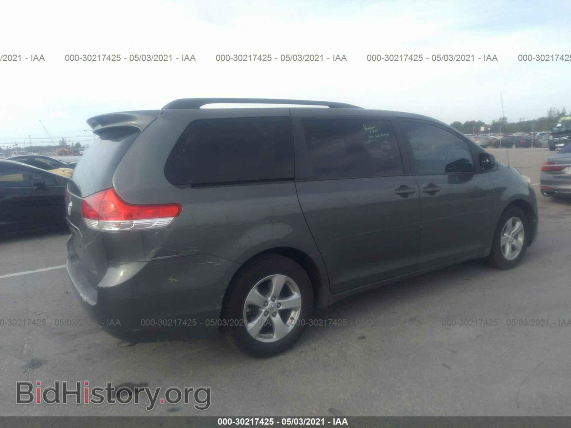 2013 TOYOTA SIENNA - VIN: 5TDKK3DC9DS386977 - Фото 6